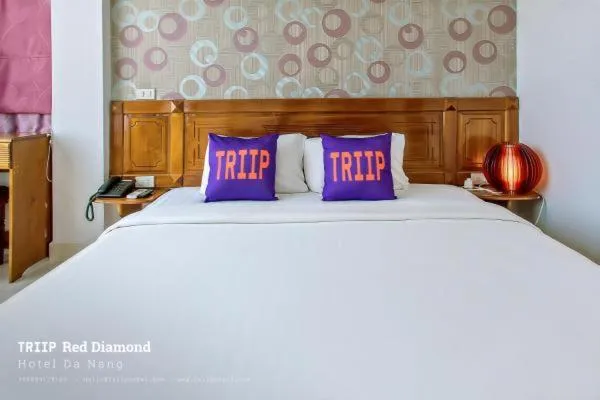 Bed in Red Diamond Hotel