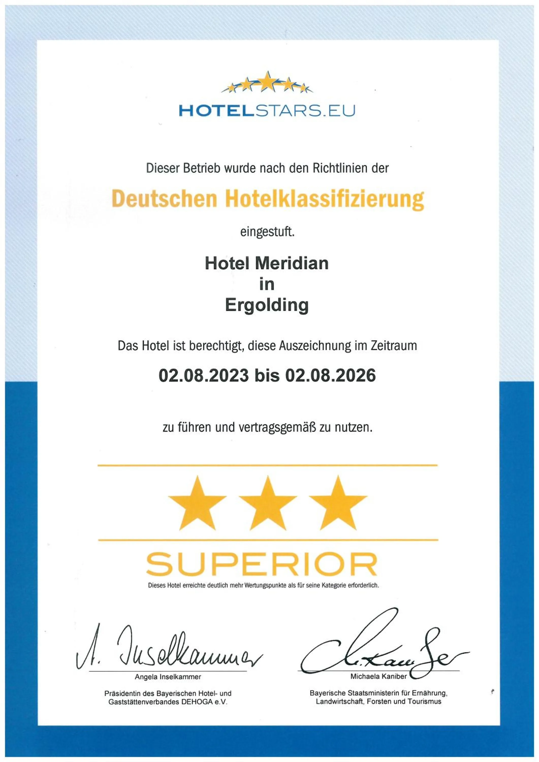 Hotel Meridian ***superior