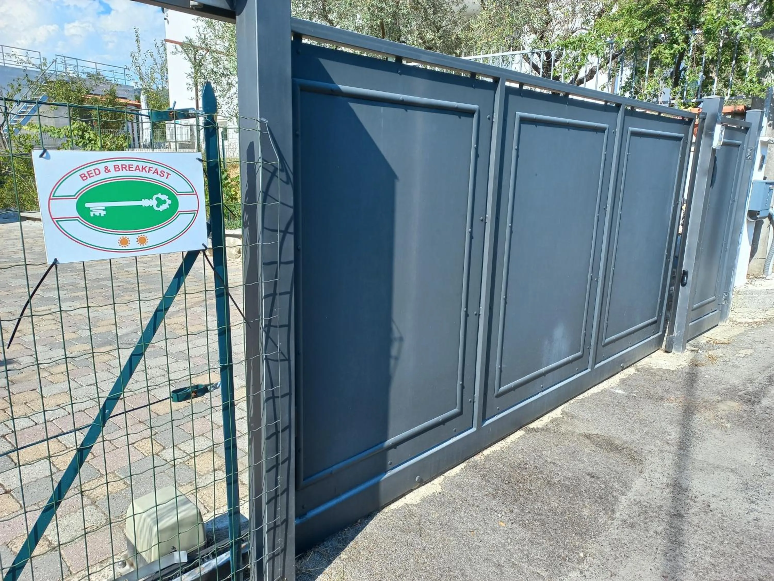 Facade/entrance in B&B Lunetia