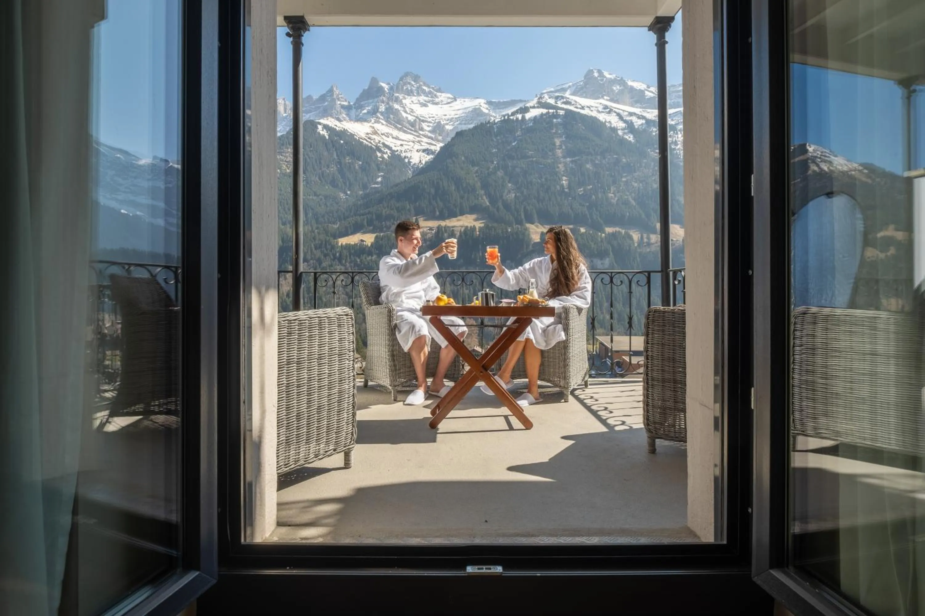 Balcony/Terrace in Hôtel National Resort & Spa