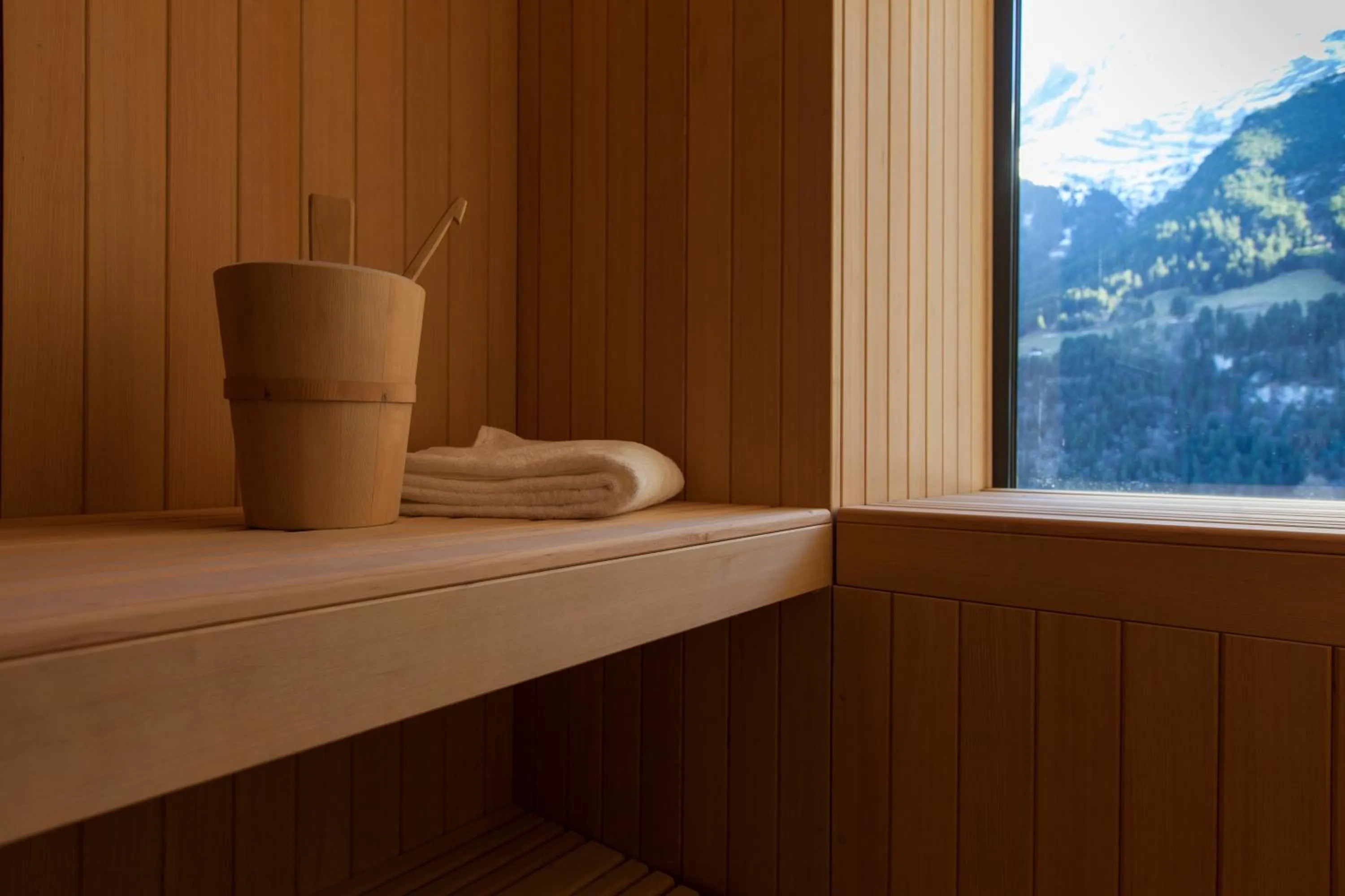 Sauna in Hôtel National Resort & Spa