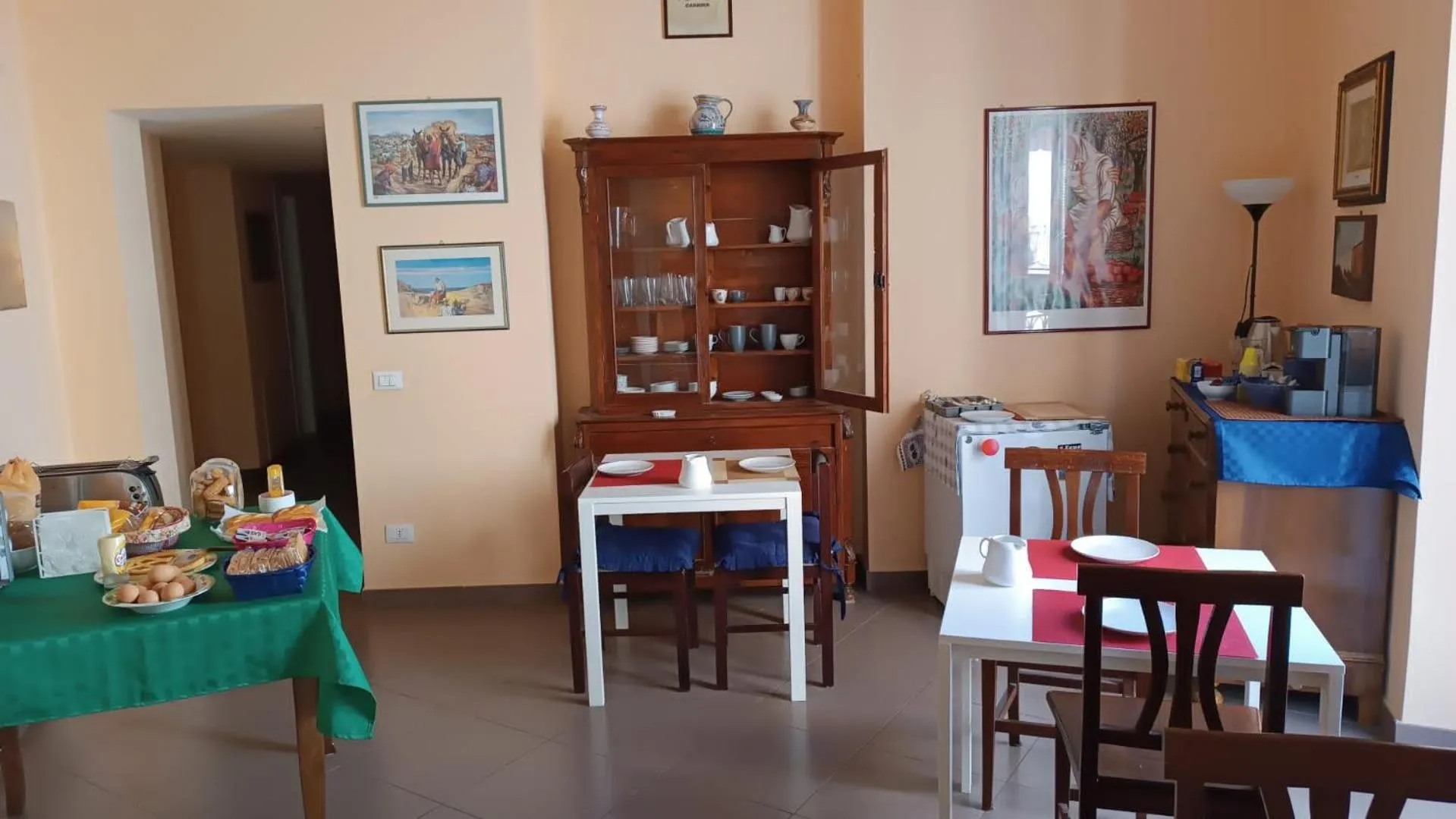 Food and drinks in B&B Vivaldi