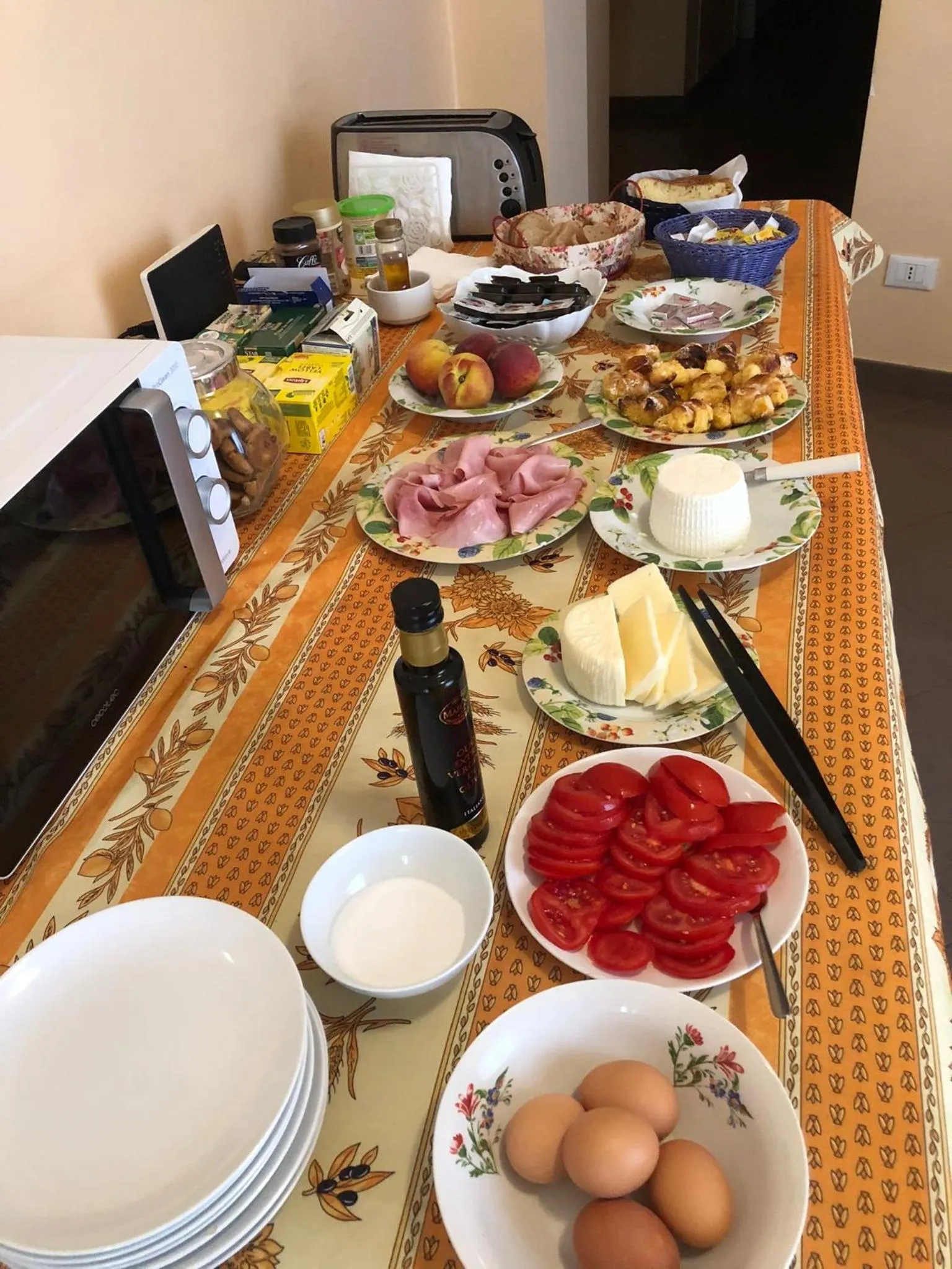 Food and drinks in B&B Vivaldi