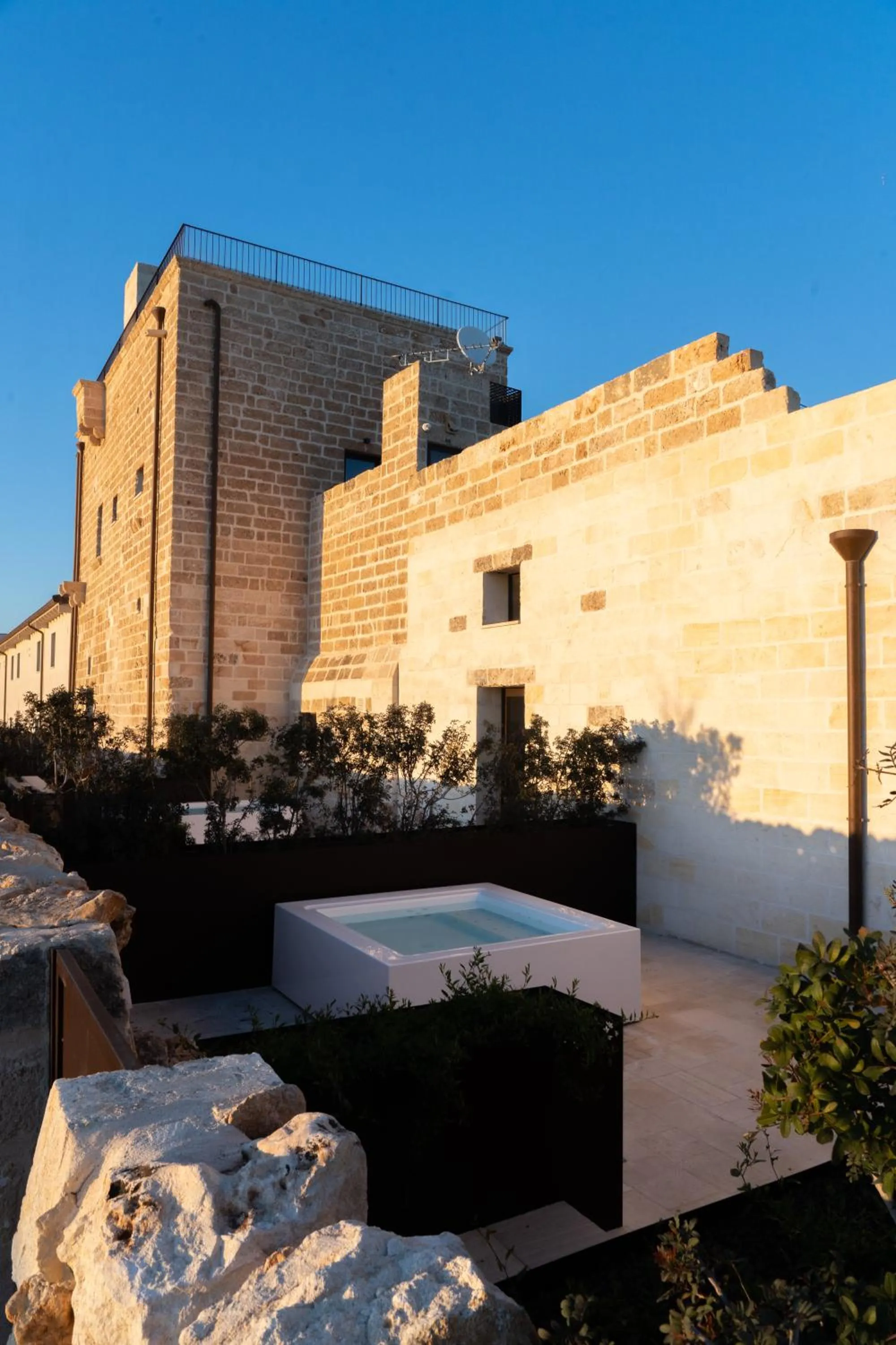 Patio in Masseria Corsano