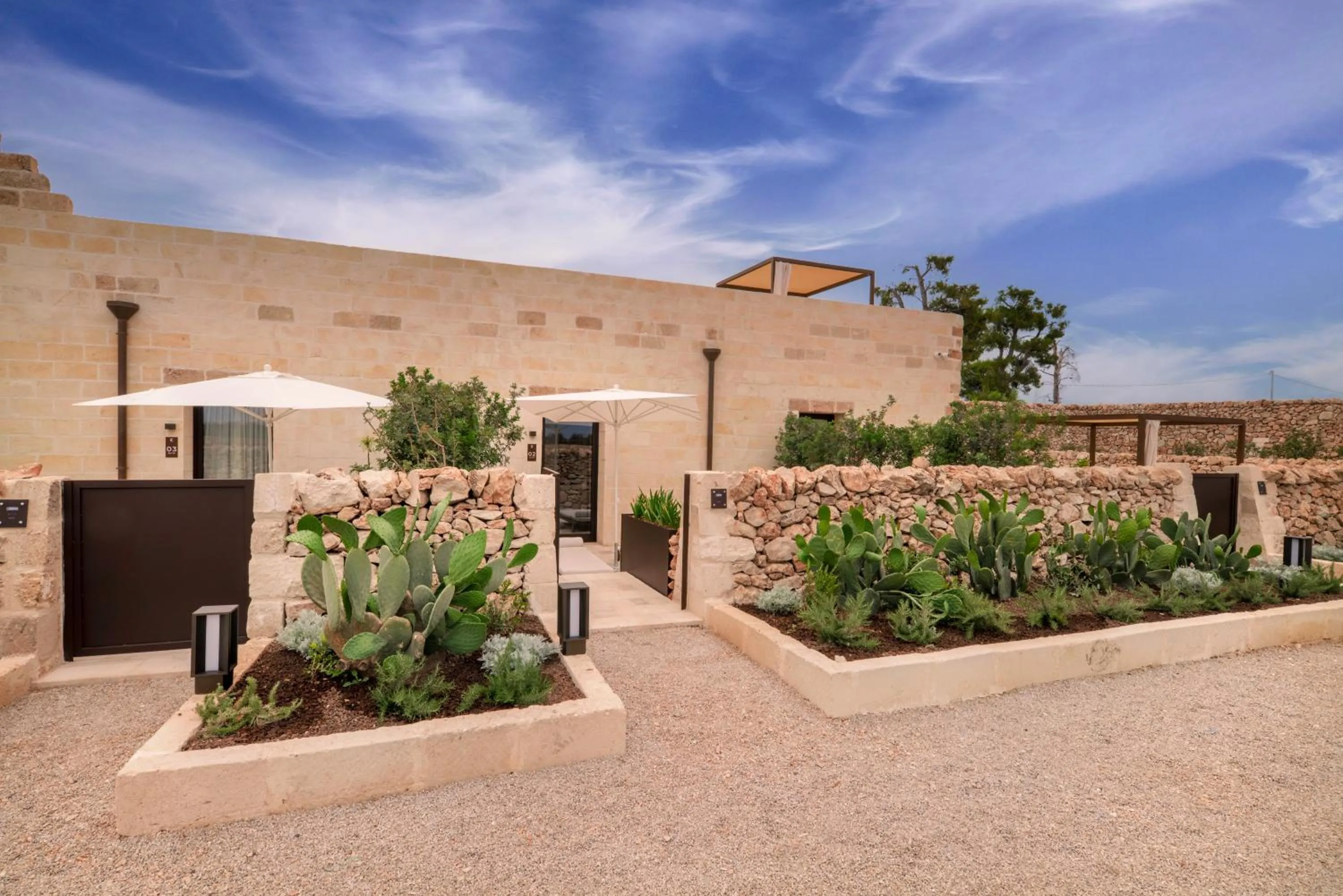 Patio in Masseria Corsano
