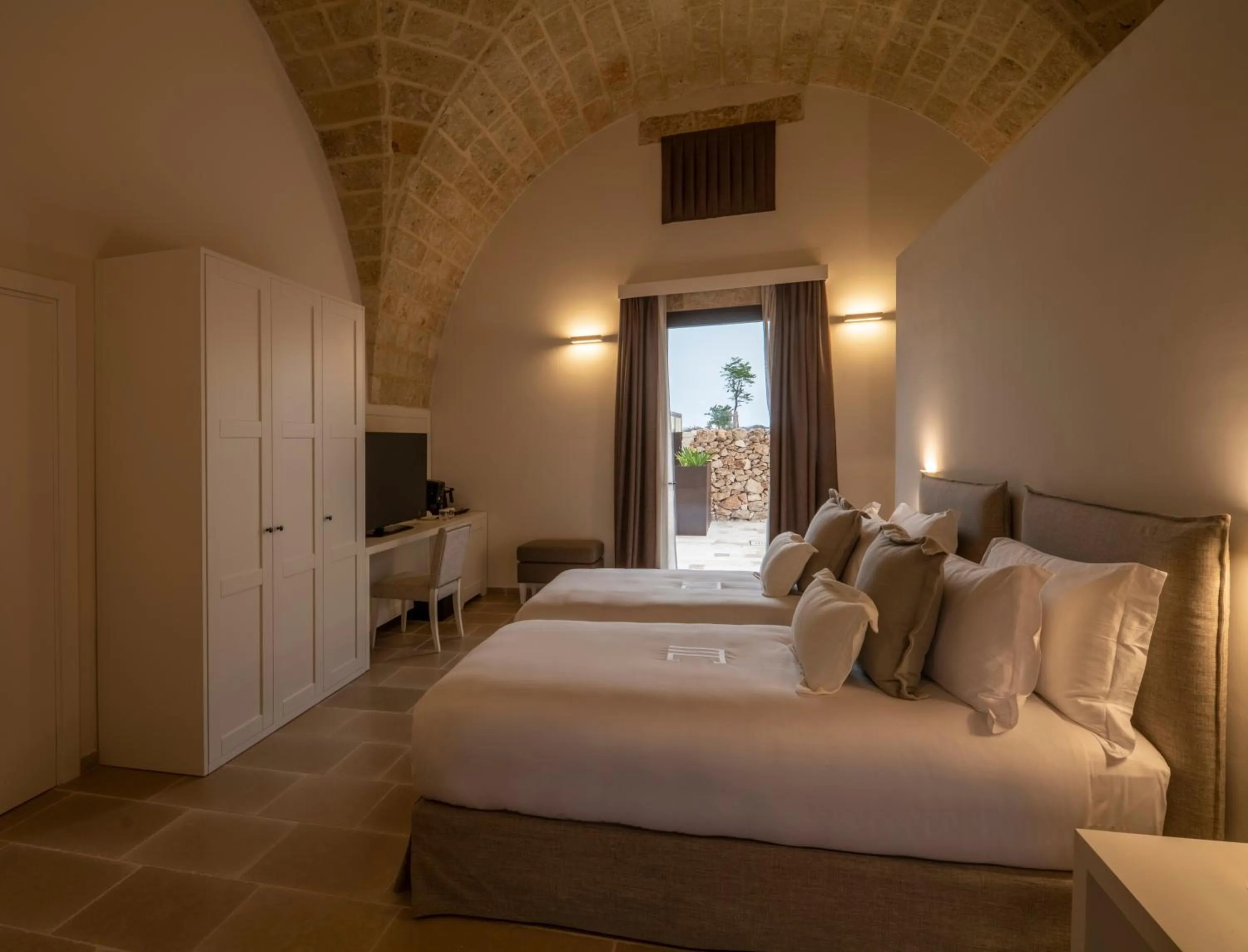 Photo of the whole room, Bed in Masseria Corsano