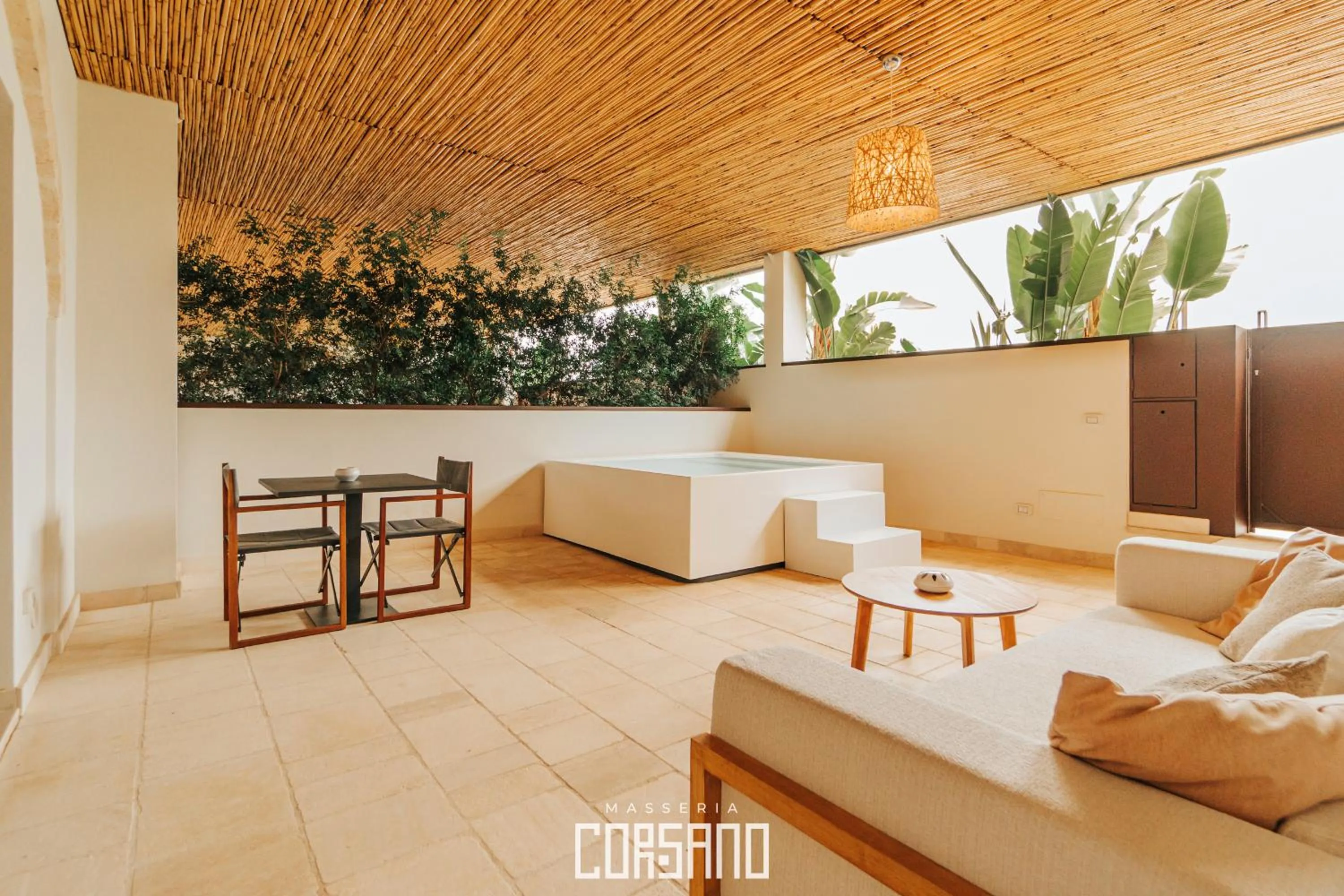 Patio in Masseria Corsano