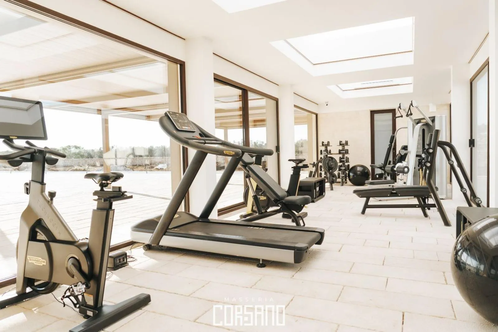 Fitness centre/facilities in Masseria Corsano