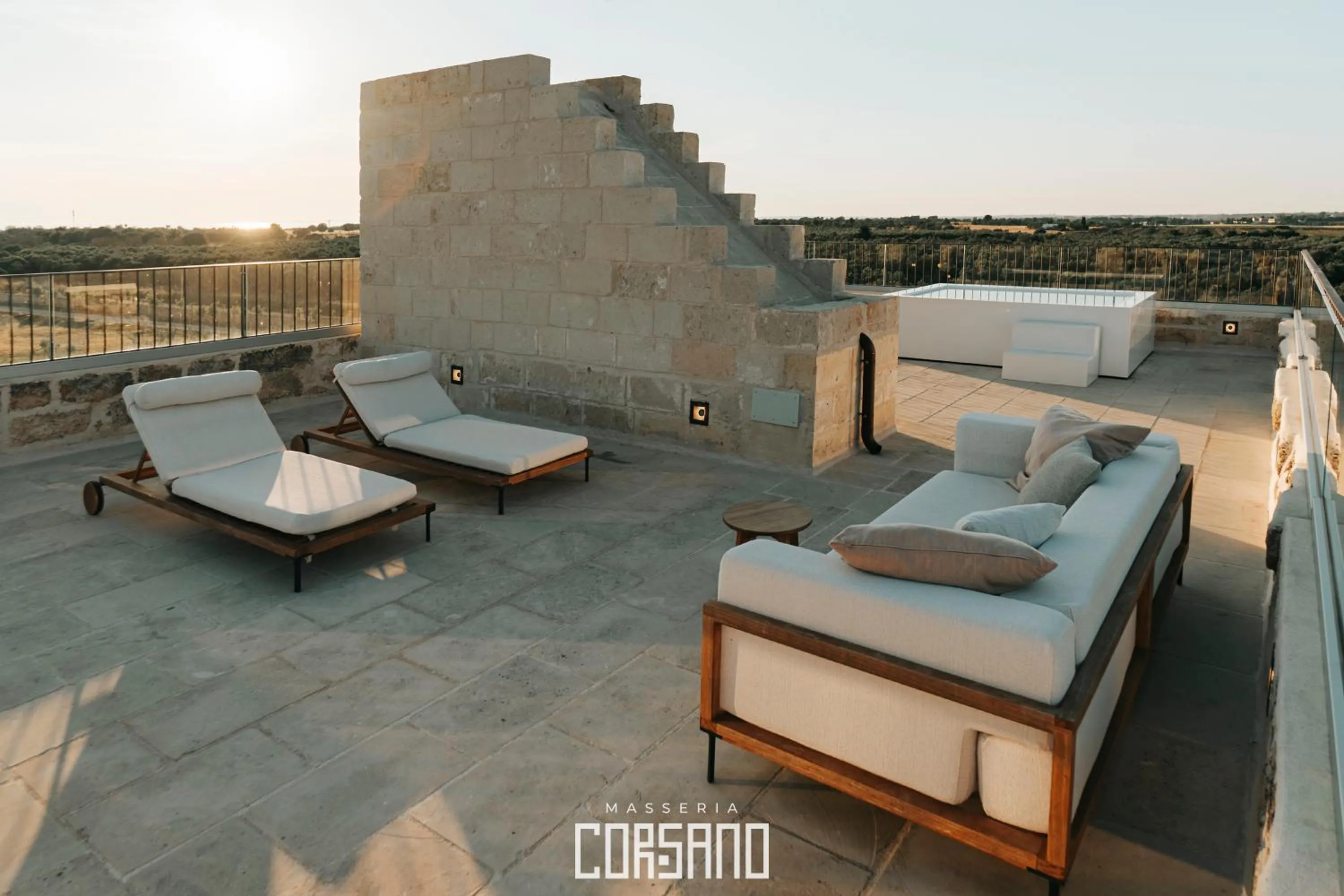 Balcony/Terrace in Masseria Corsano