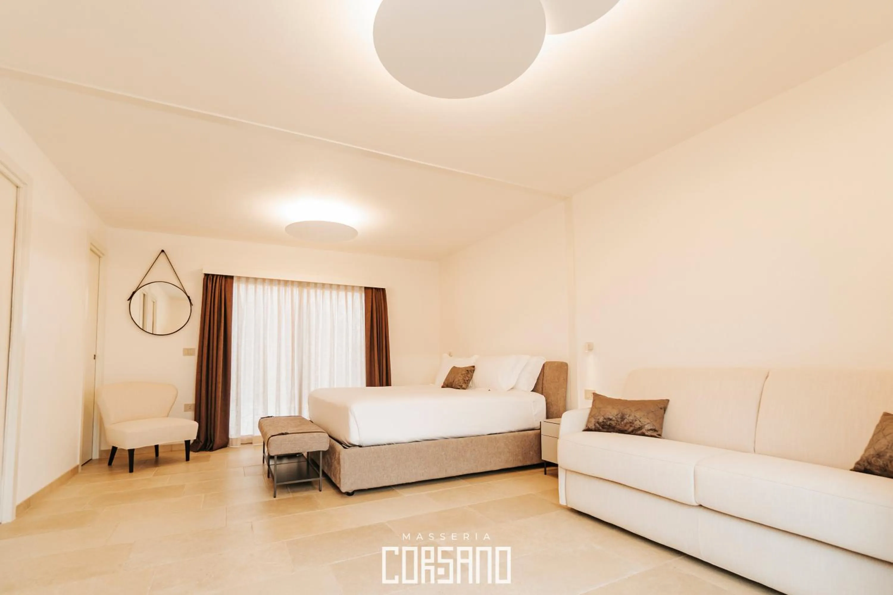 Bed in Masseria Corsano