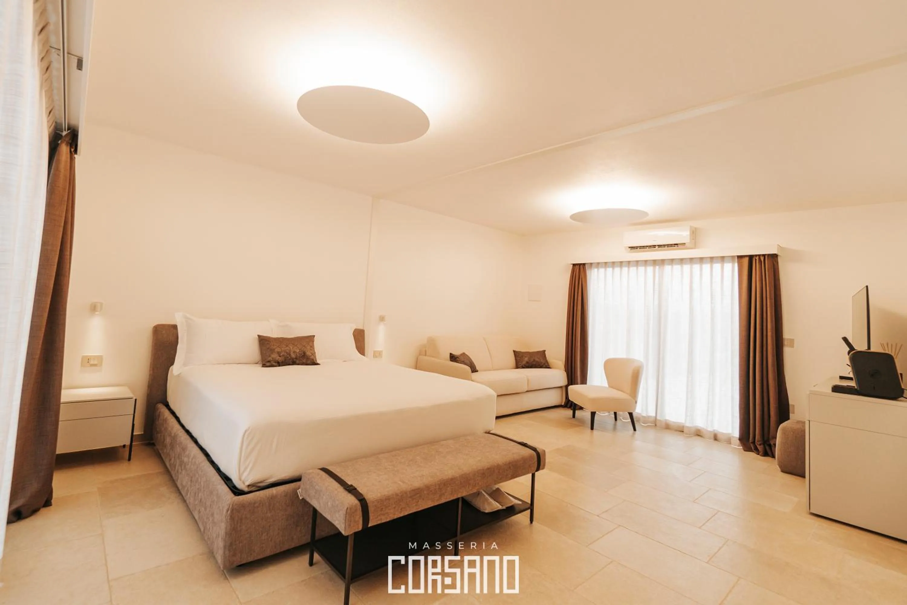 Bed in Masseria Corsano