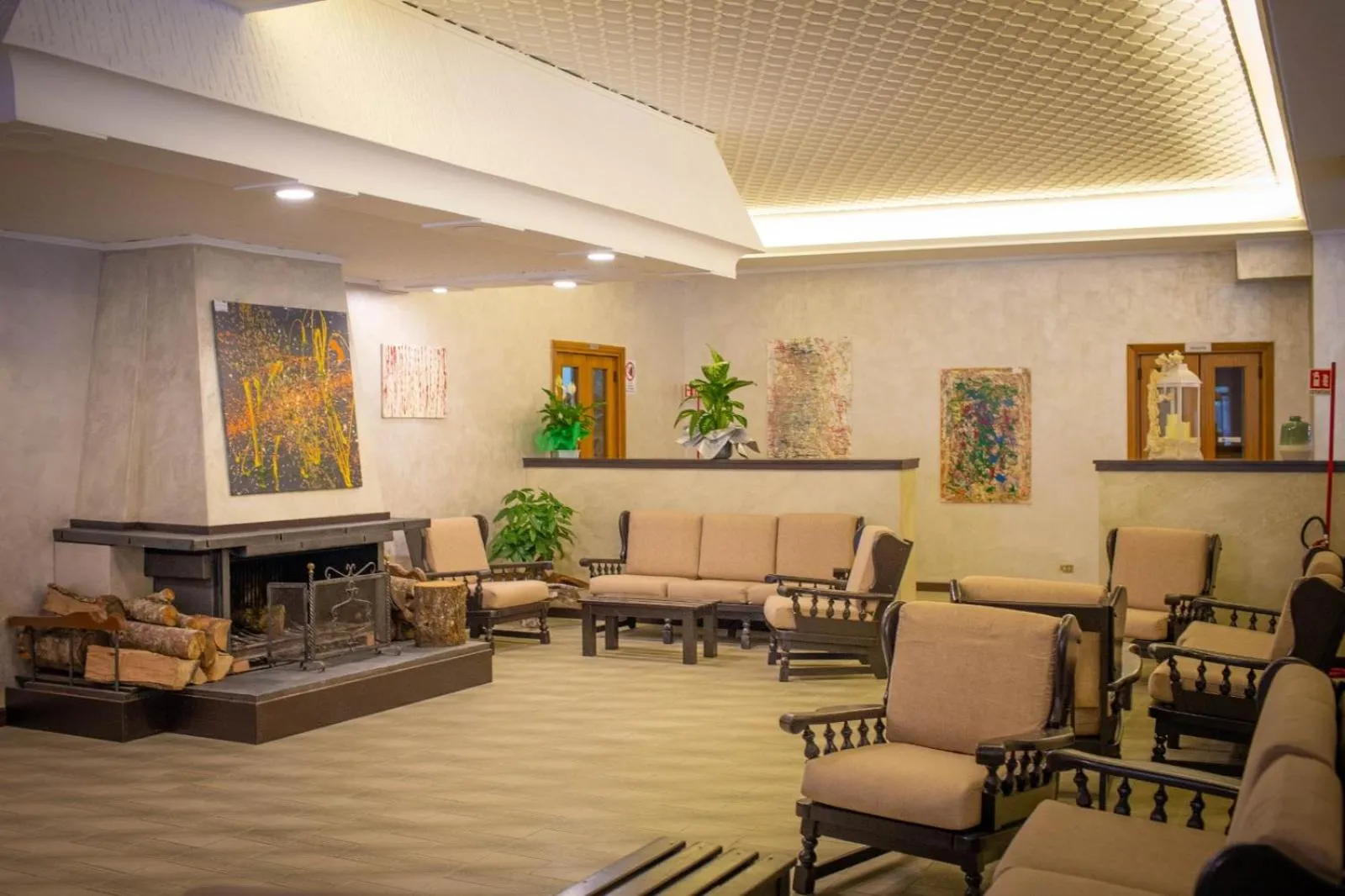 Living room in Sport Hotel & Residence Il Bivacco del Parco