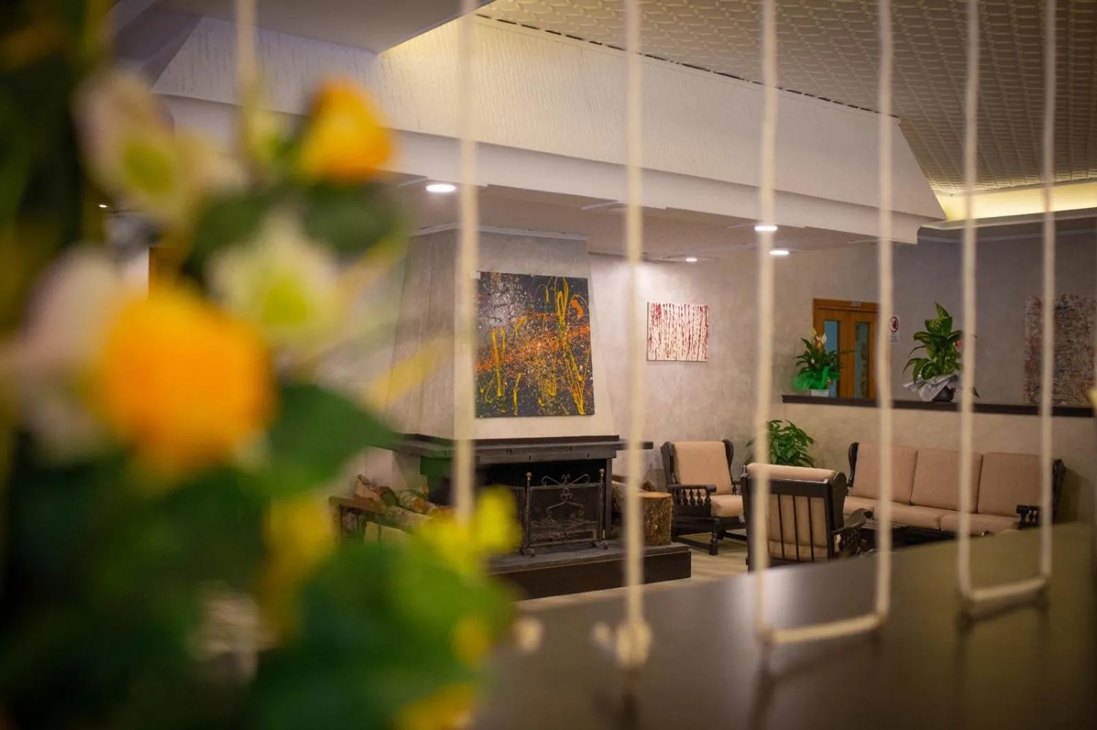 Lounge or bar in Sport Hotel & Residence Il Bivacco del Parco