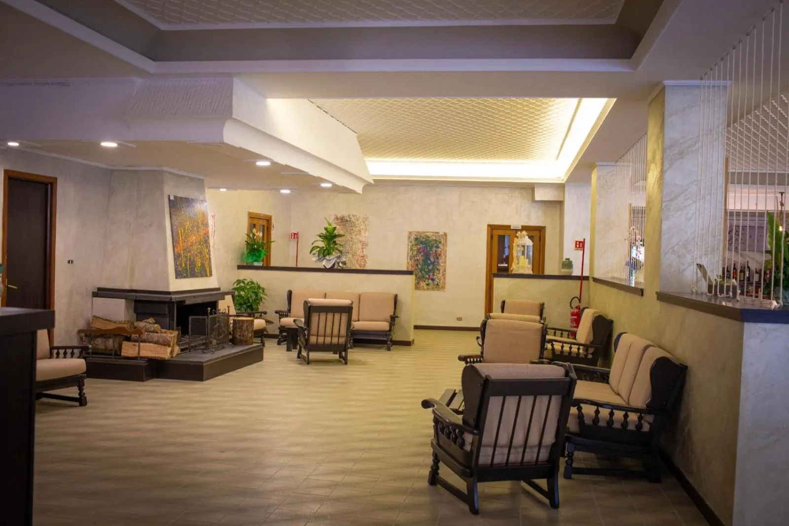 Lobby or reception in Sport Hotel & Residence Il Bivacco del Parco