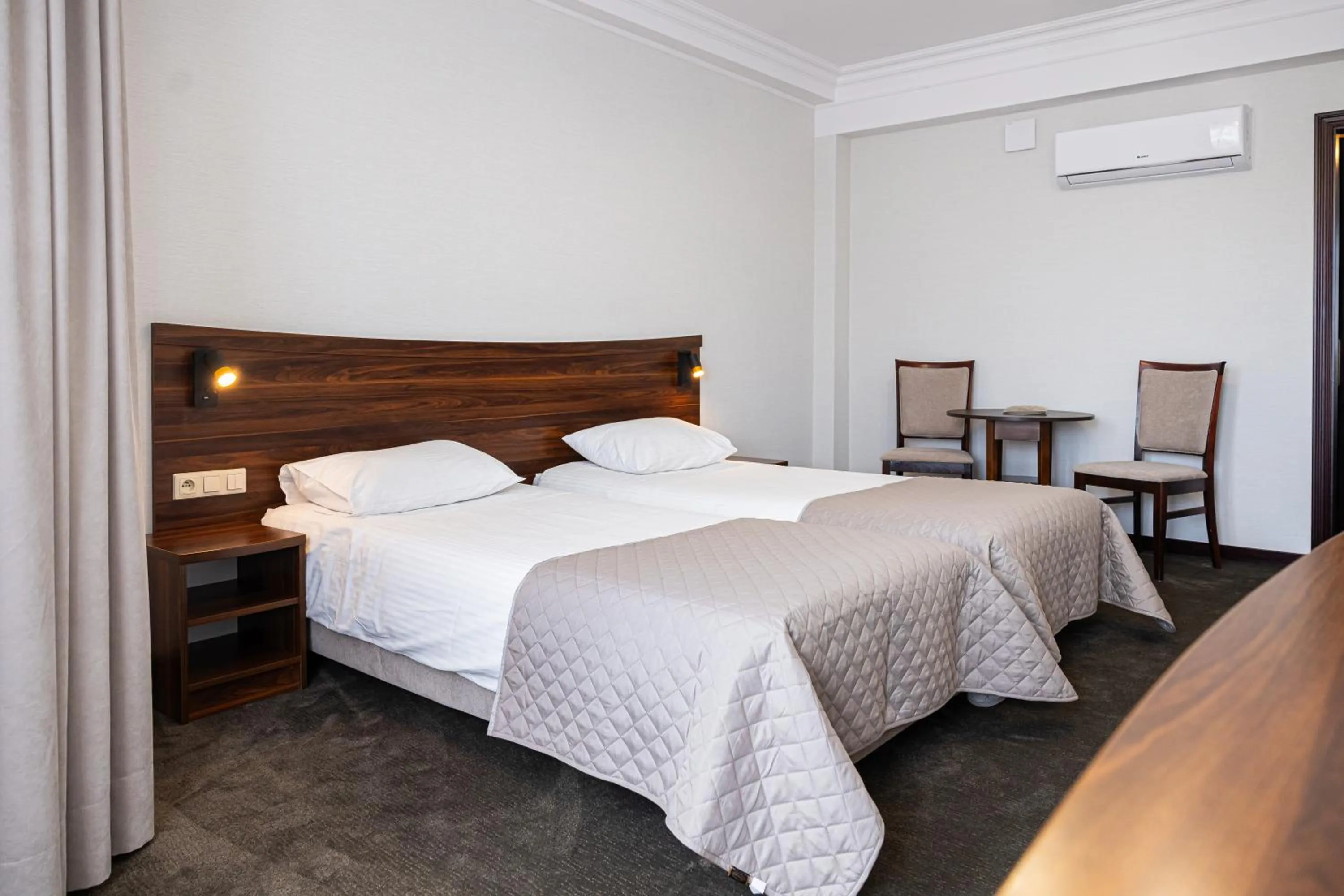 Bed in Hotel Kopczyński