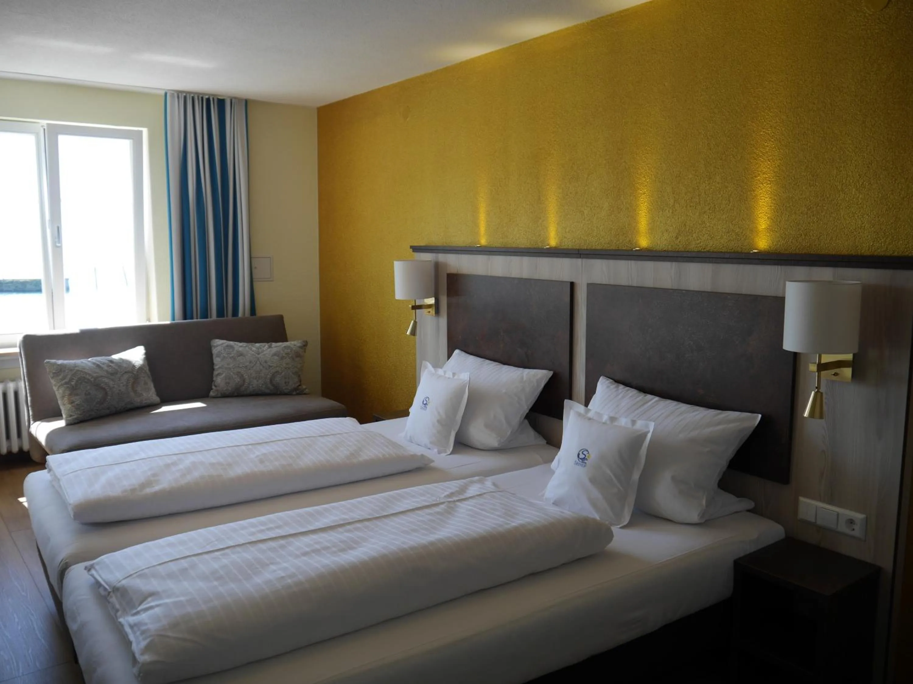 Bed in Hotel & Gästehaus Seehof