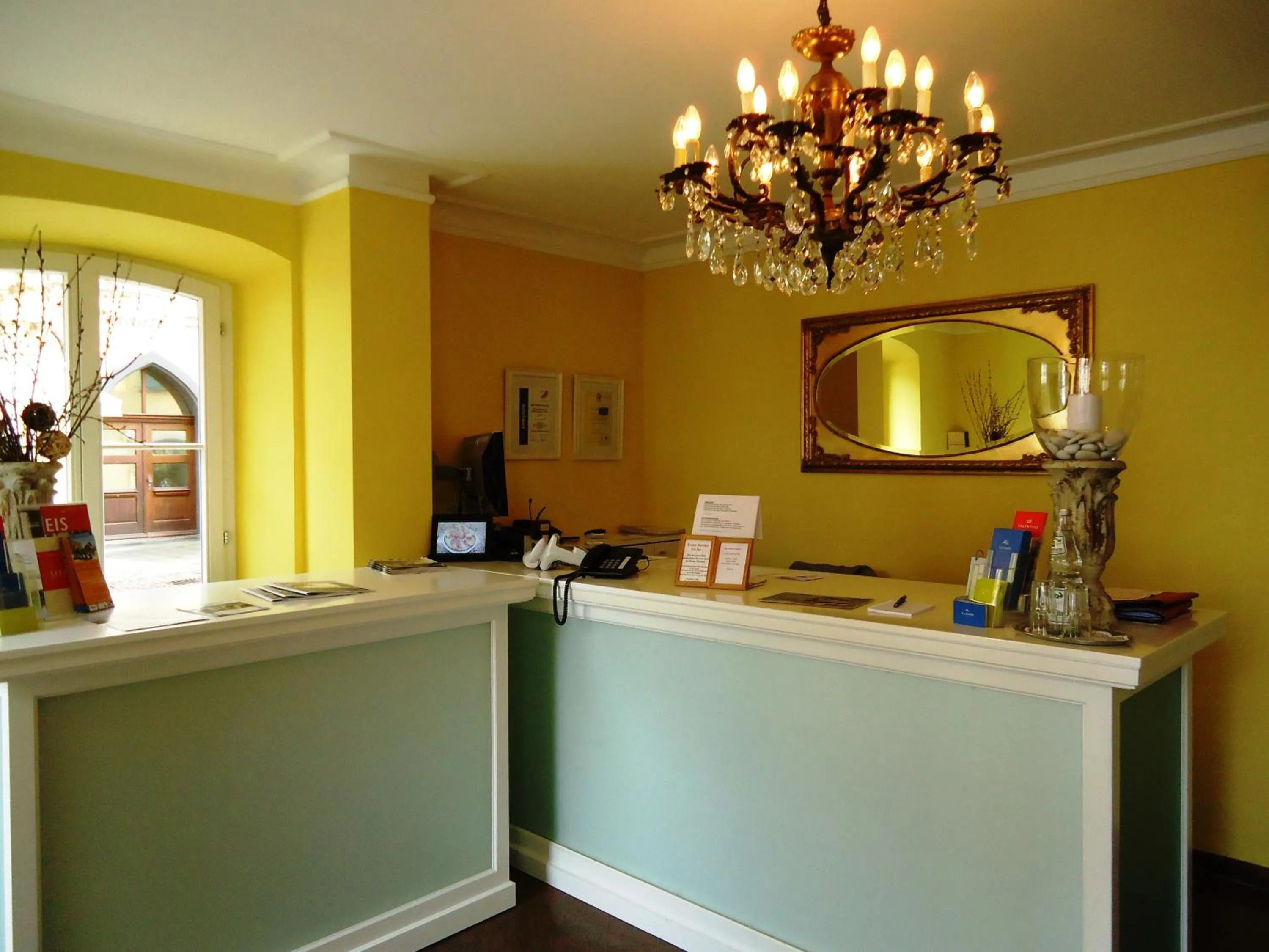 Lobby or reception in Hotel & Gästehaus Seehof