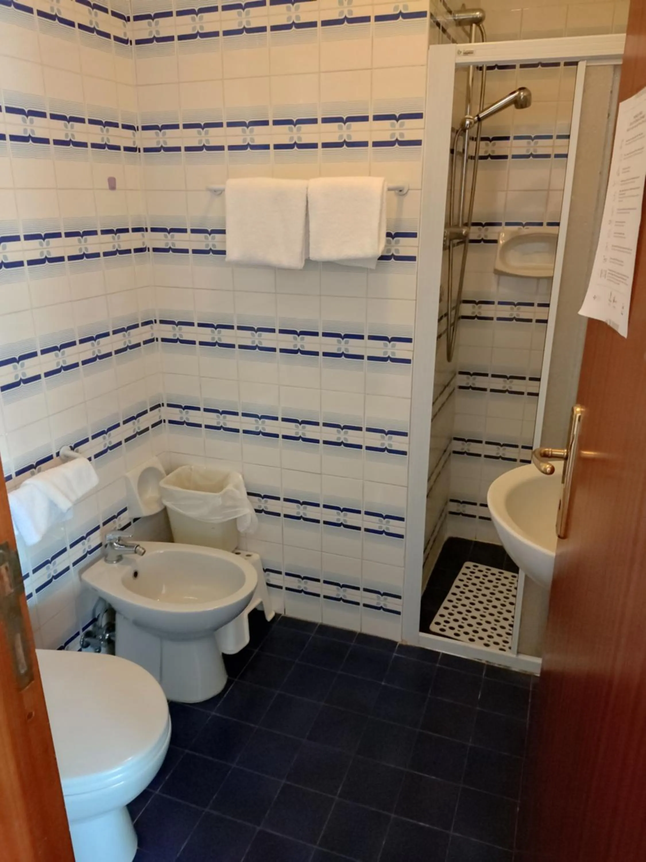 Bathroom in Hotel Ristorante Il Grillo