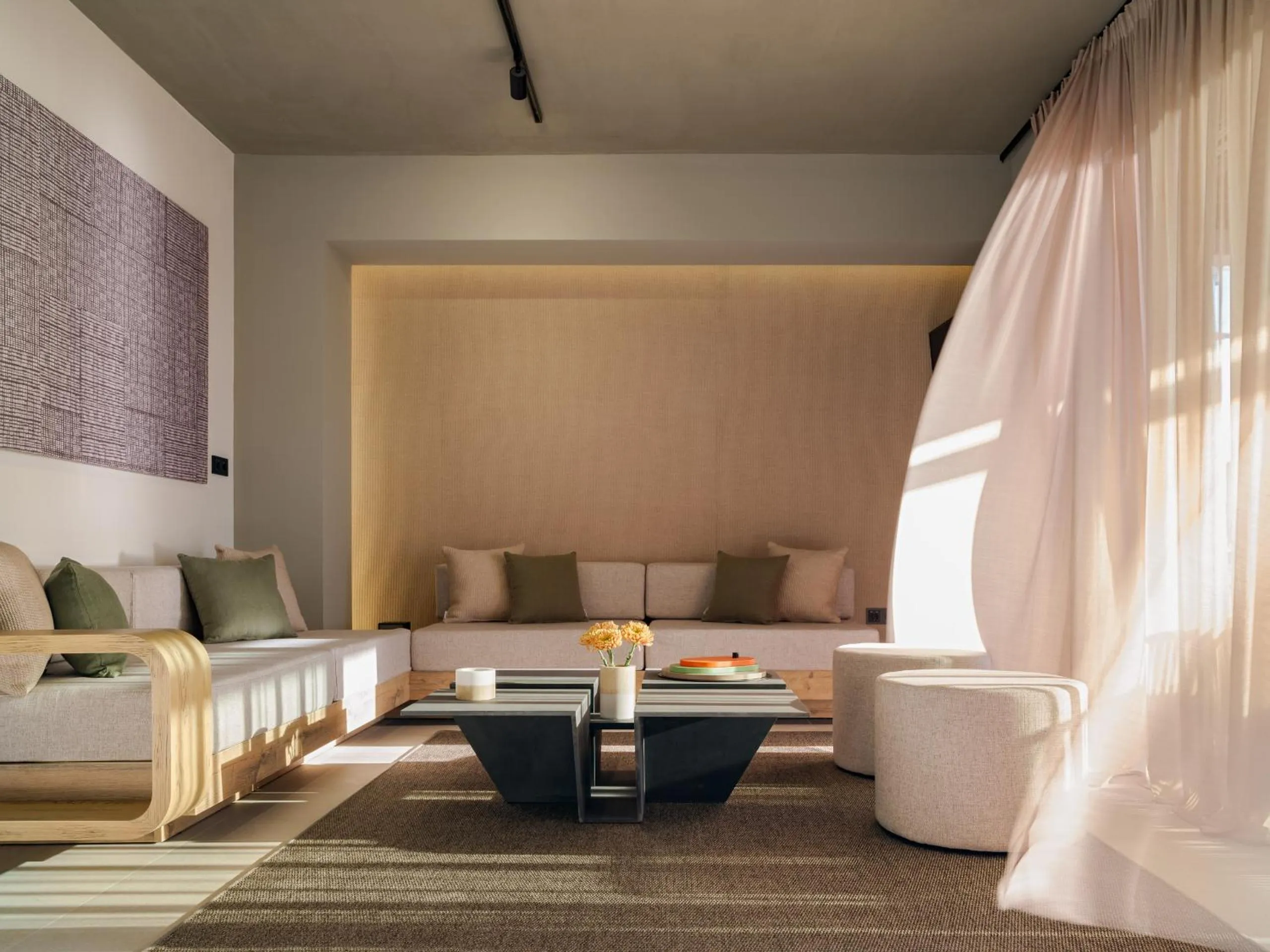 Living room in 3 Olive Trees