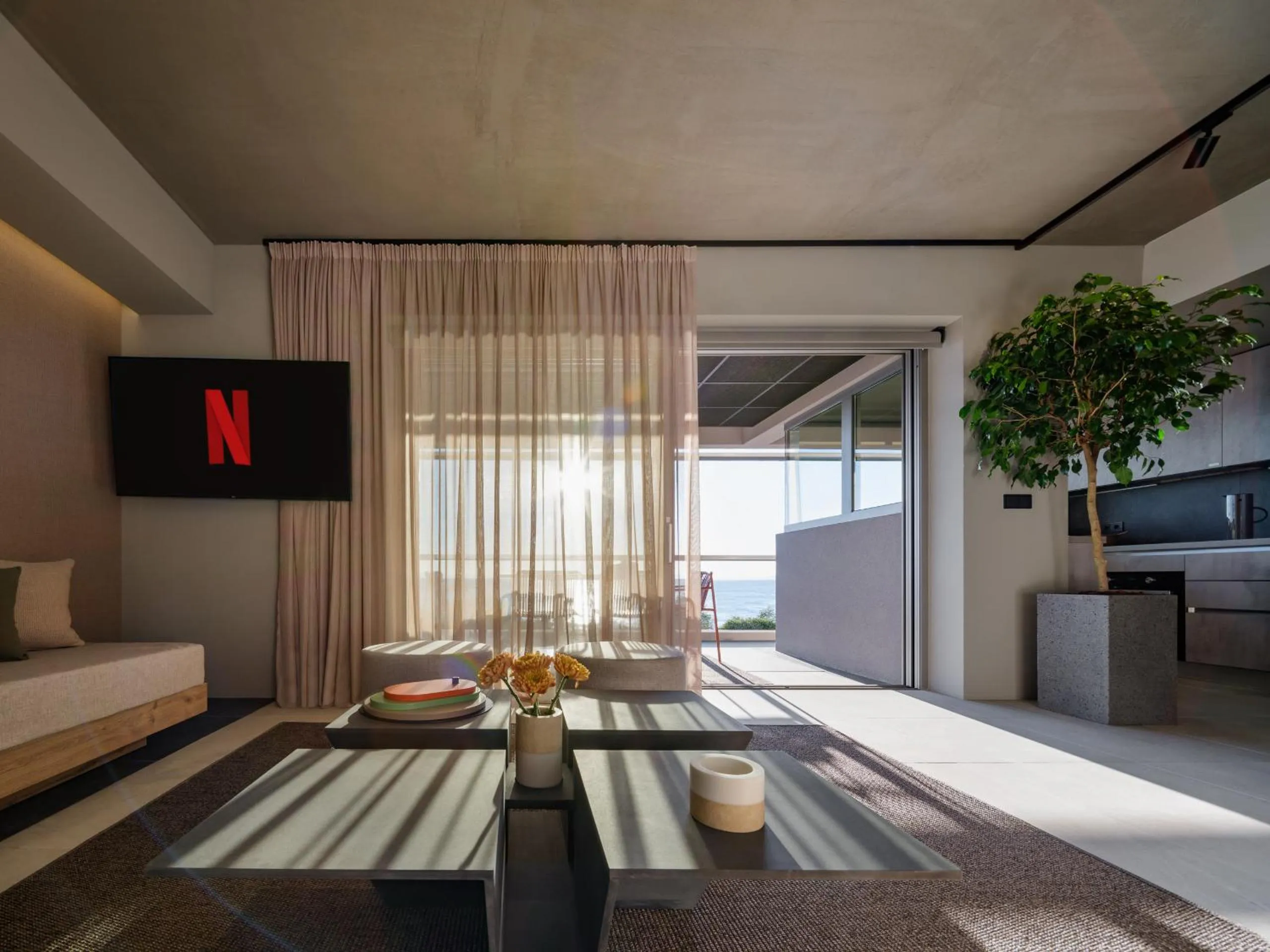 Living room in 3 Olive Trees