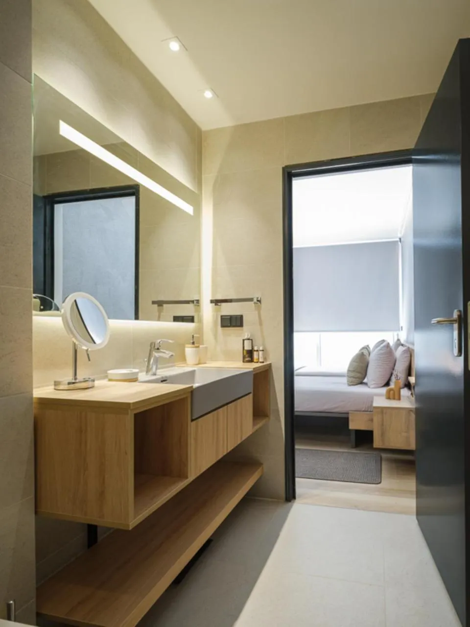 Bathroom, Bed in 3 Olive Trees