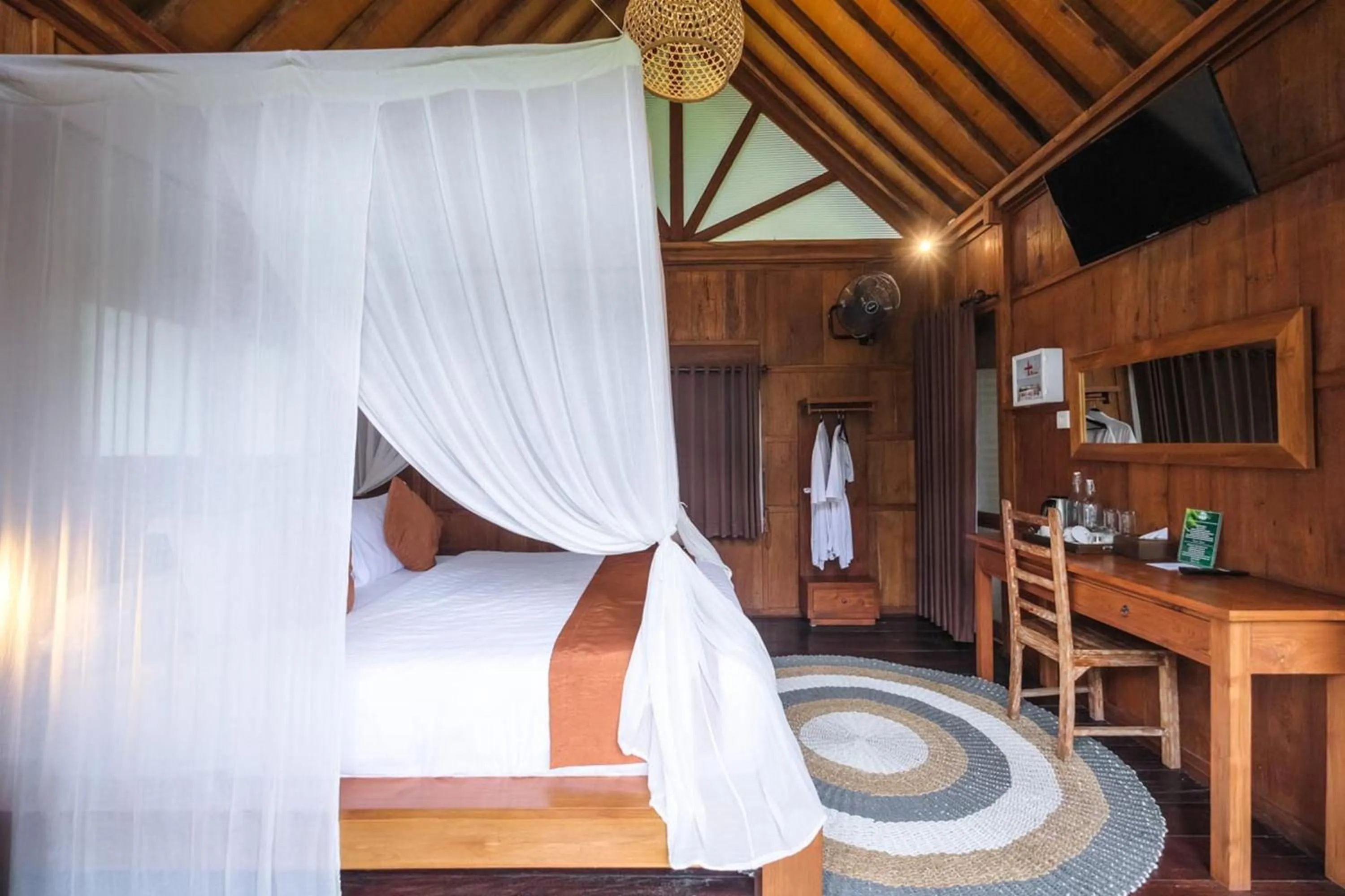 Bedroom, Bed in Keuma Villa & Resto Jatiluwih by The Lavana