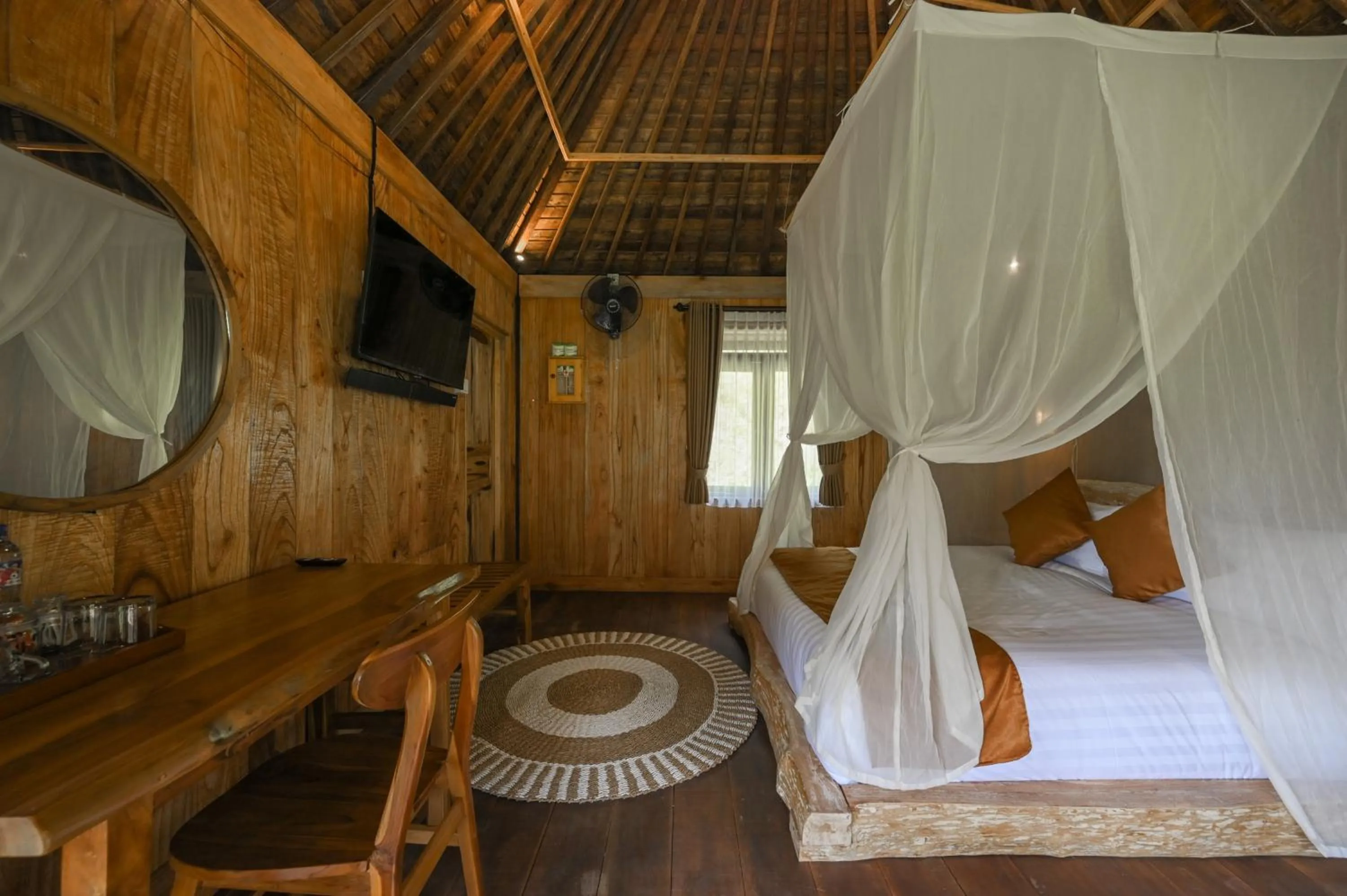 Bedroom, Bed in Keuma Villa & Resto Jatiluwih by The Lavana