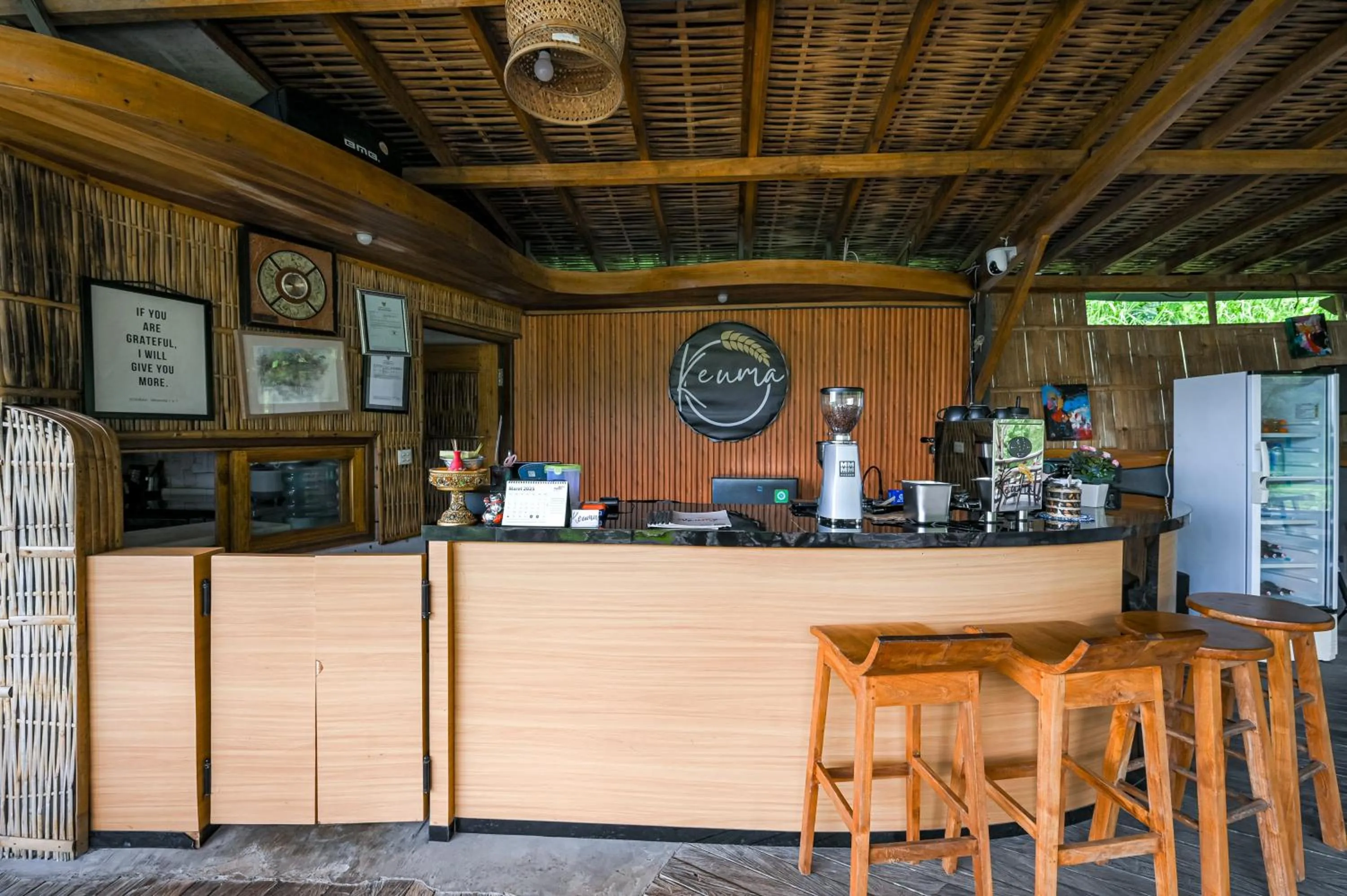 Lobby or reception in Keuma Villa & Resto Jatiluwih by The Lavana