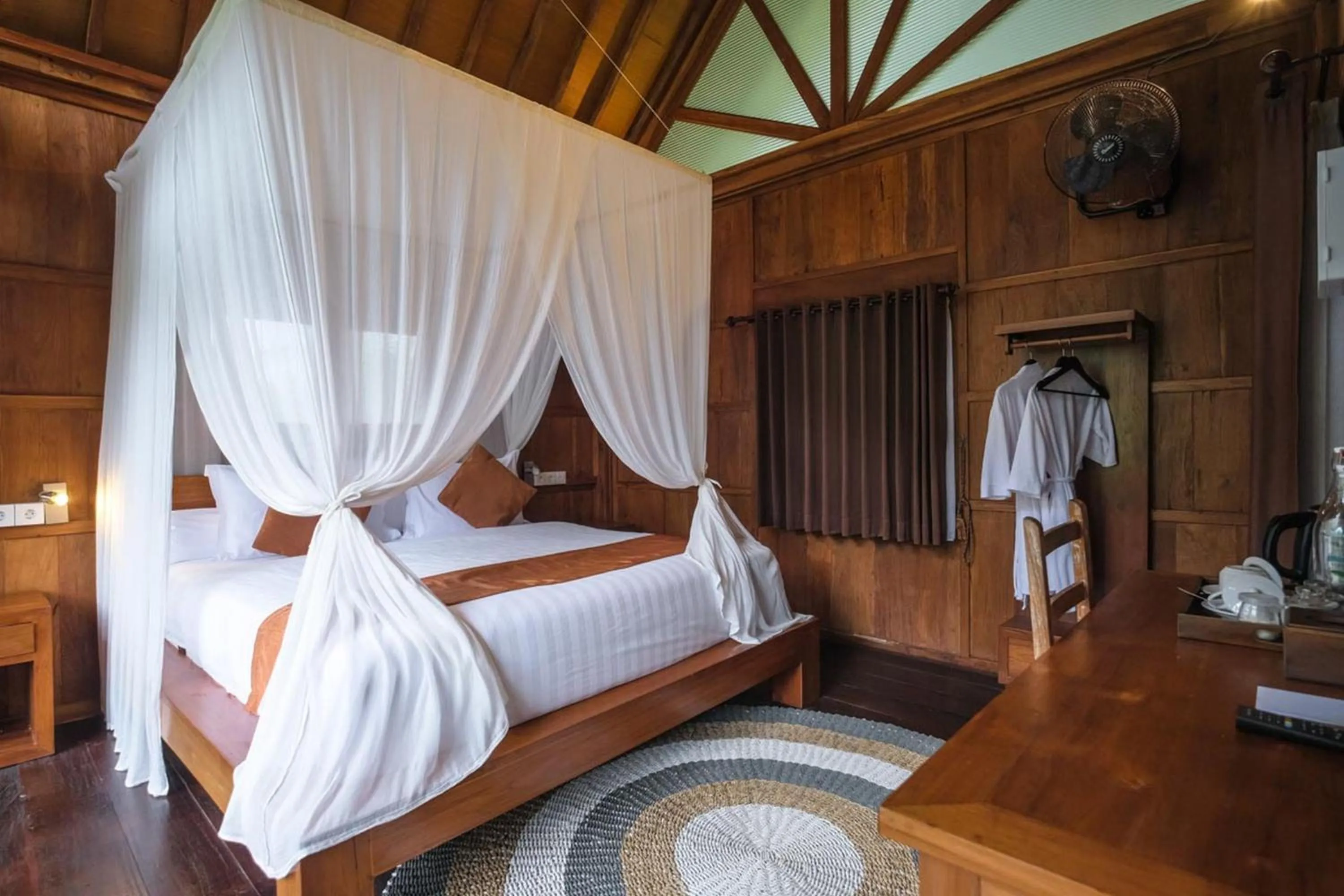 Bedroom, Bed in Keuma Villa & Resto Jatiluwih by The Lavana