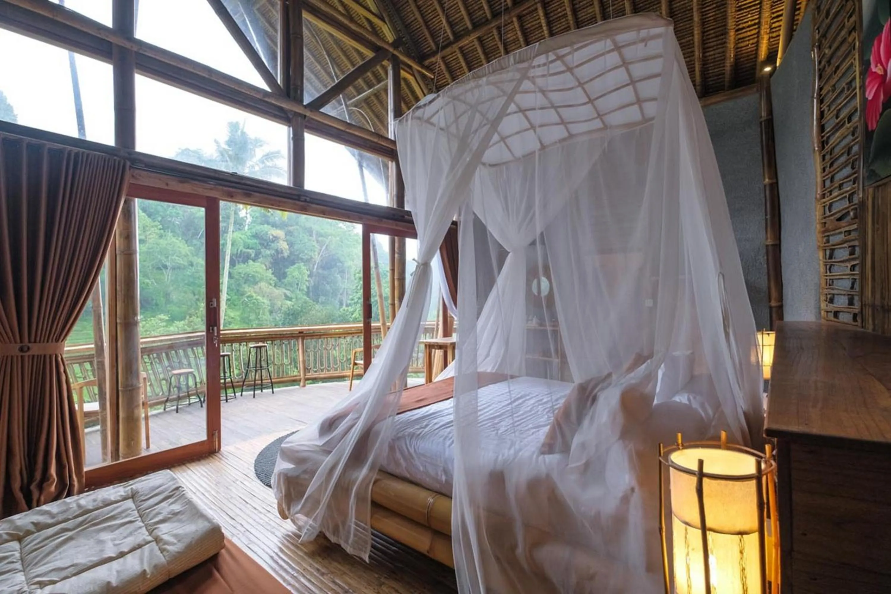 Bedroom, Bed in Keuma Villa & Resto Jatiluwih by The Lavana