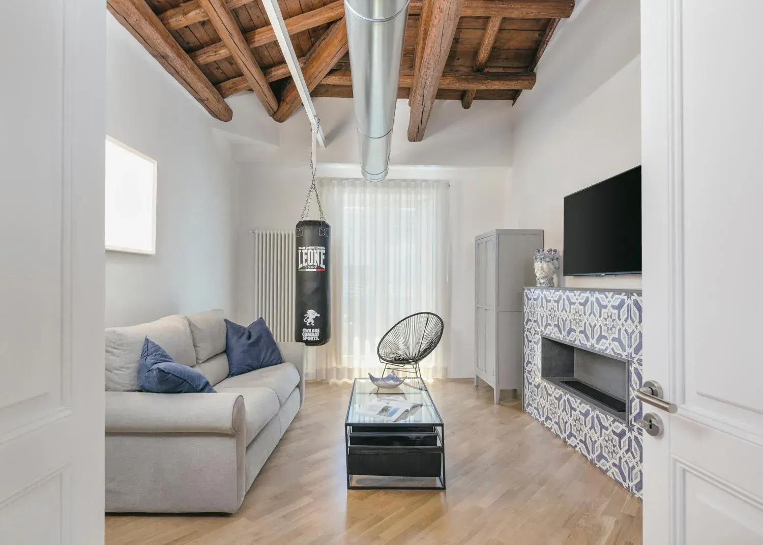 Living room in The Silver Lava - design apartment and spa Living room in The Silver Lava - design apartment and spa