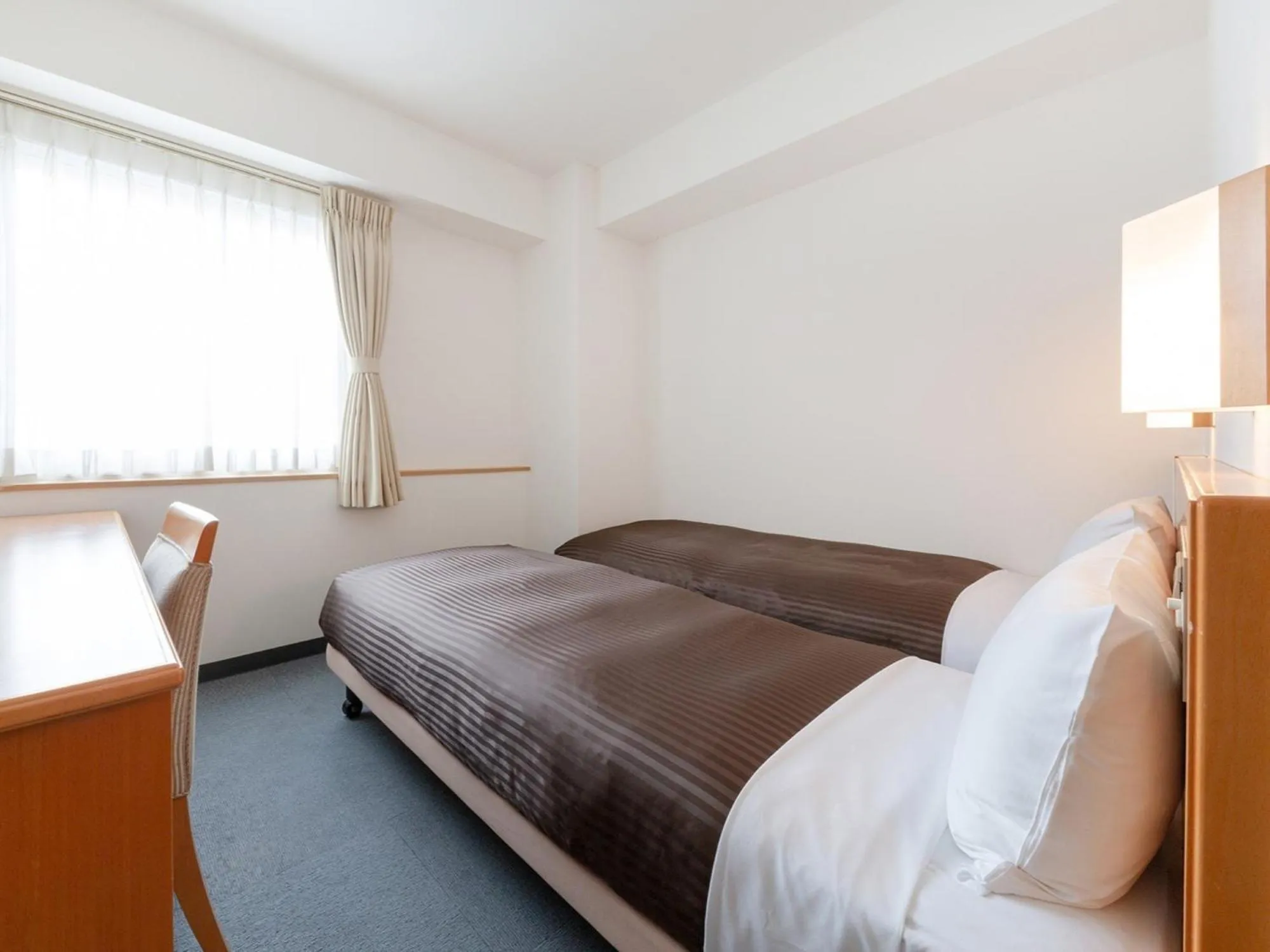 Photo of the whole room, Bed in The OneFive Osaka Sakaisuji