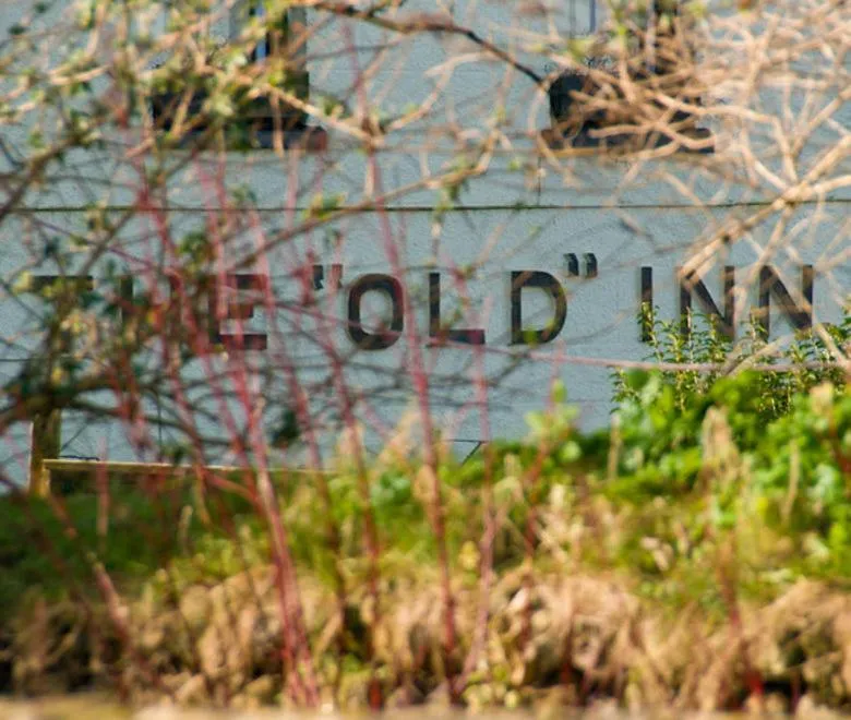 Decorative detail in The Old Inn