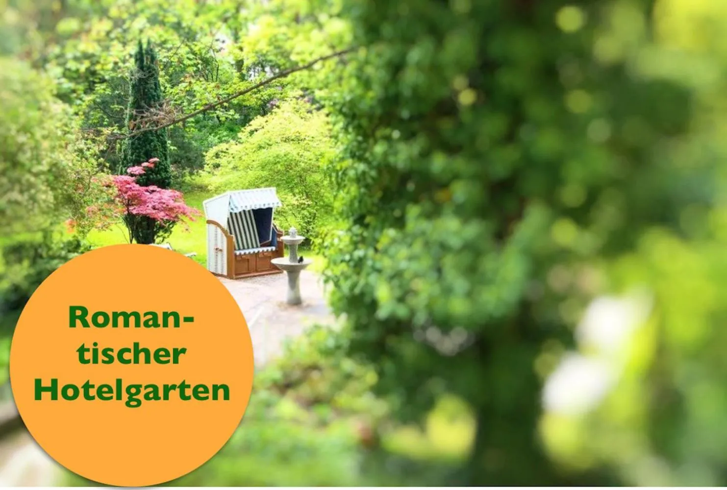 Garden in Hotel Carolinenhof