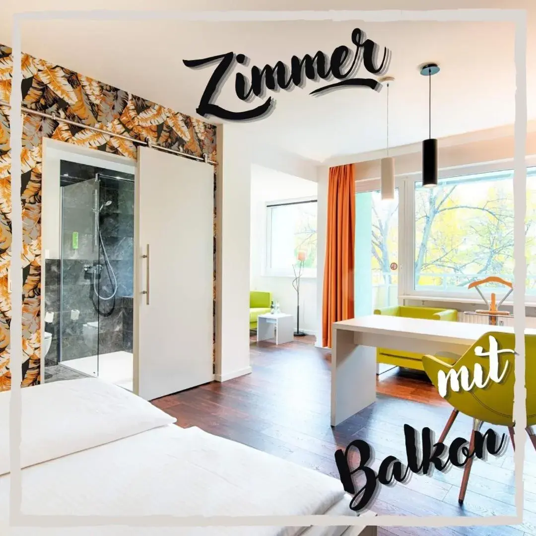 Bed in Hotel Carolinenhof Bed in Hotel Carolinenhof