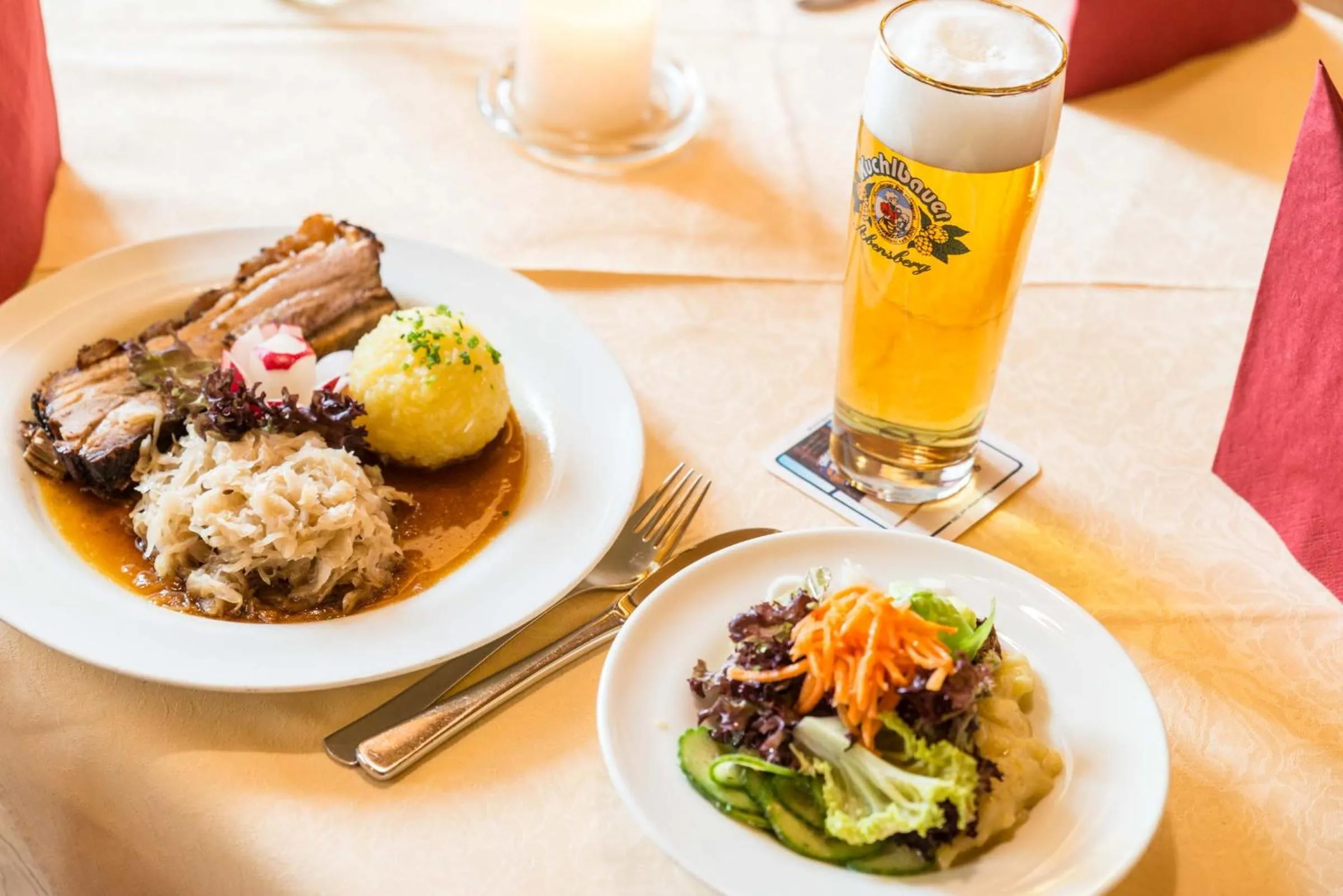 Food close-up in Hotel Sixt