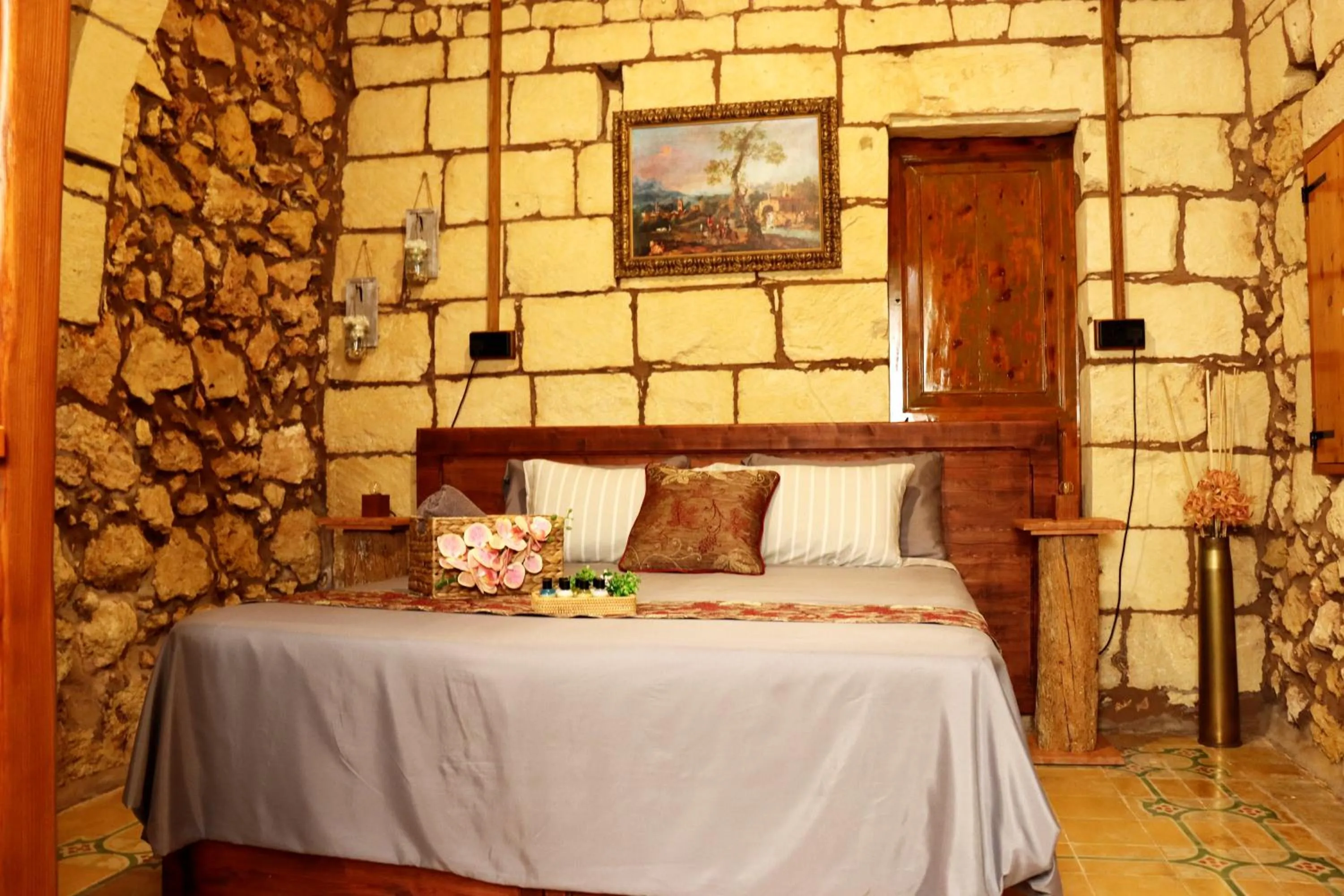 Bedroom in Il-Bàrraġ Farmhouse B&B - Gozo Traditional Hospitality