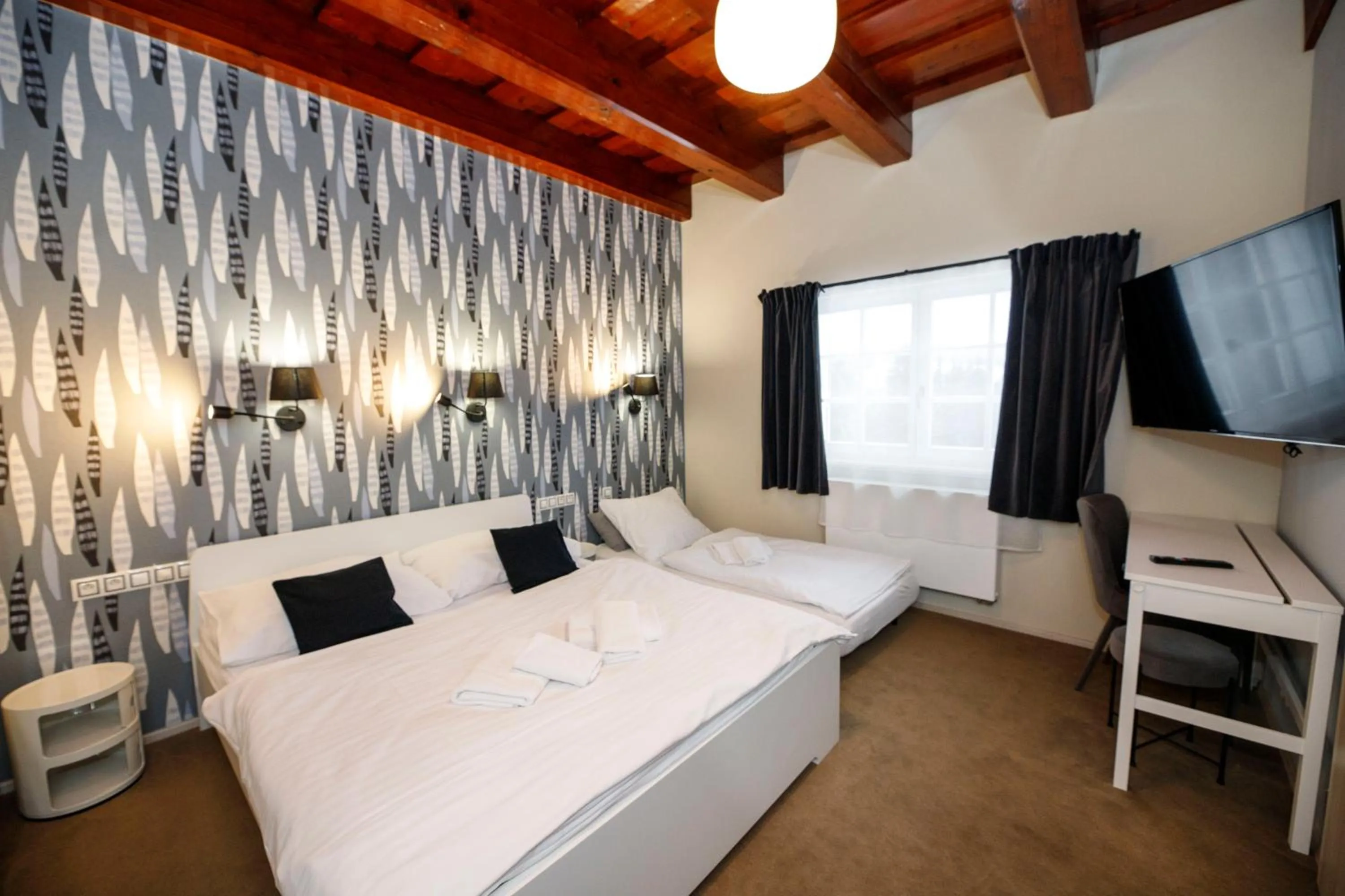 Bedroom, Bed in Aparthotel Panorama