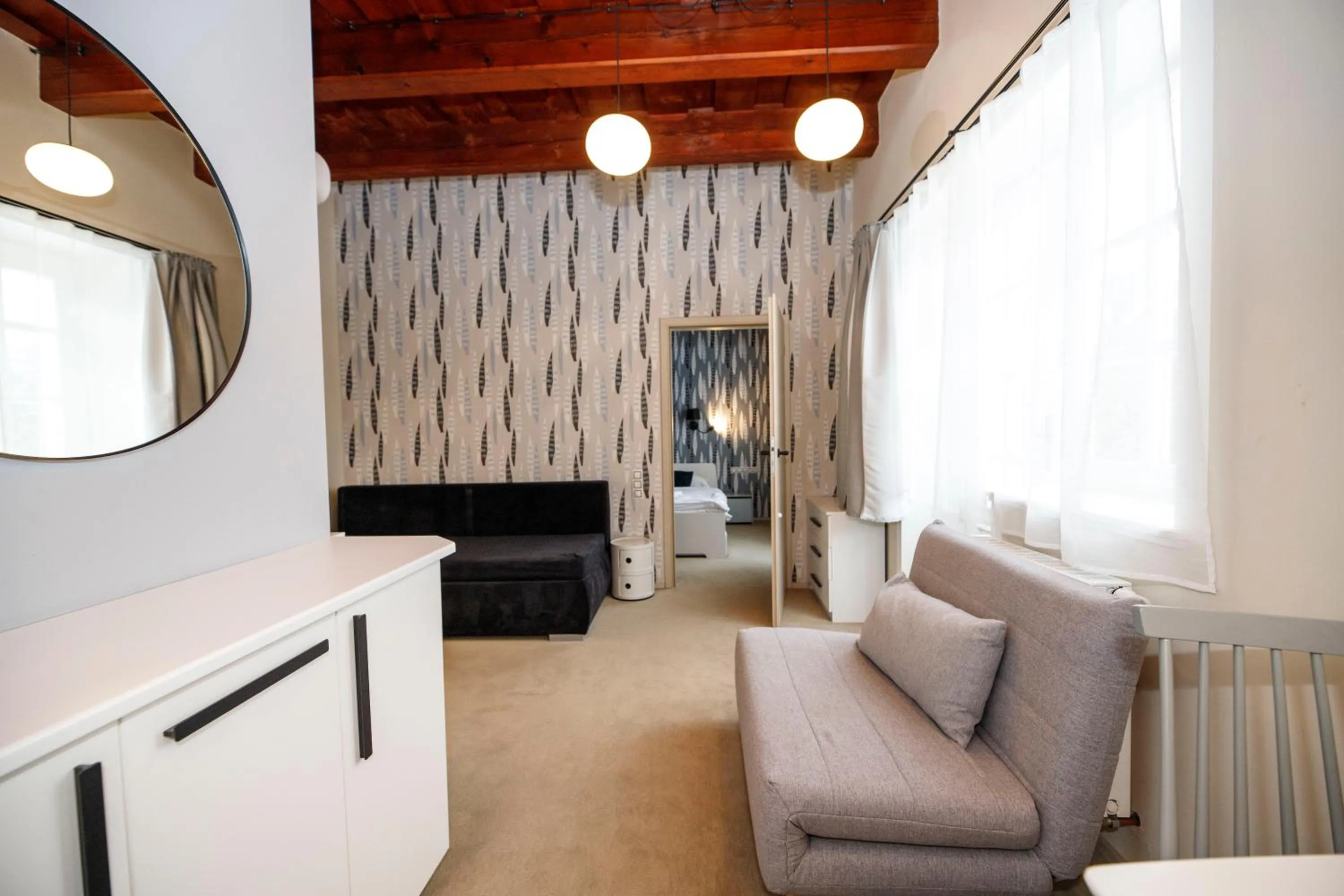 Living room in Aparthotel Panorama