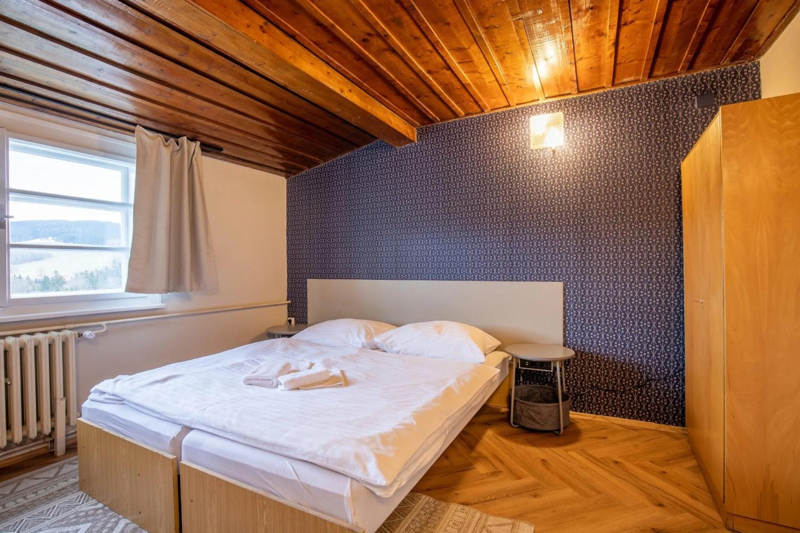 Bed in Aparthotel Panorama