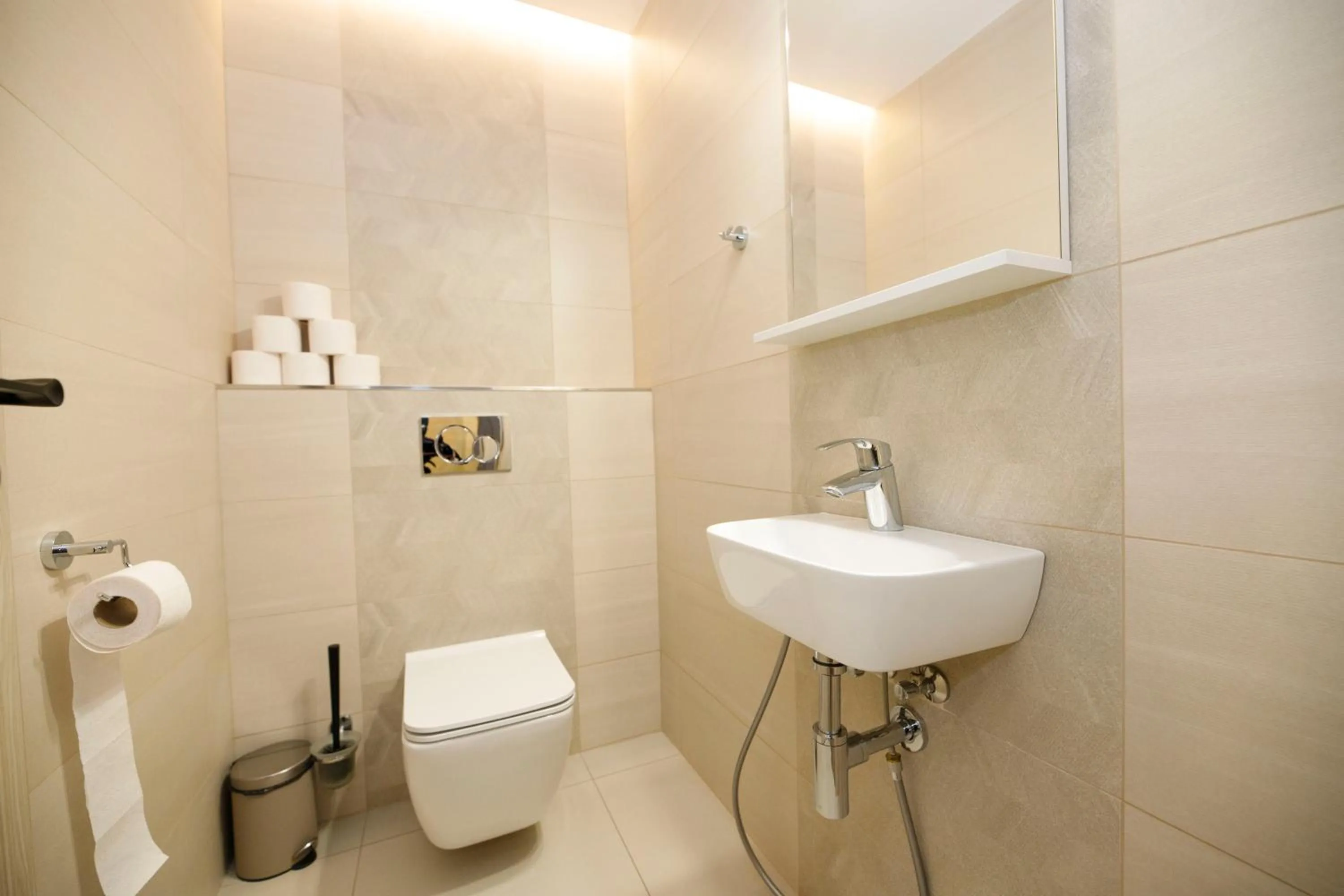 Toilet in Aparthotel Panorama