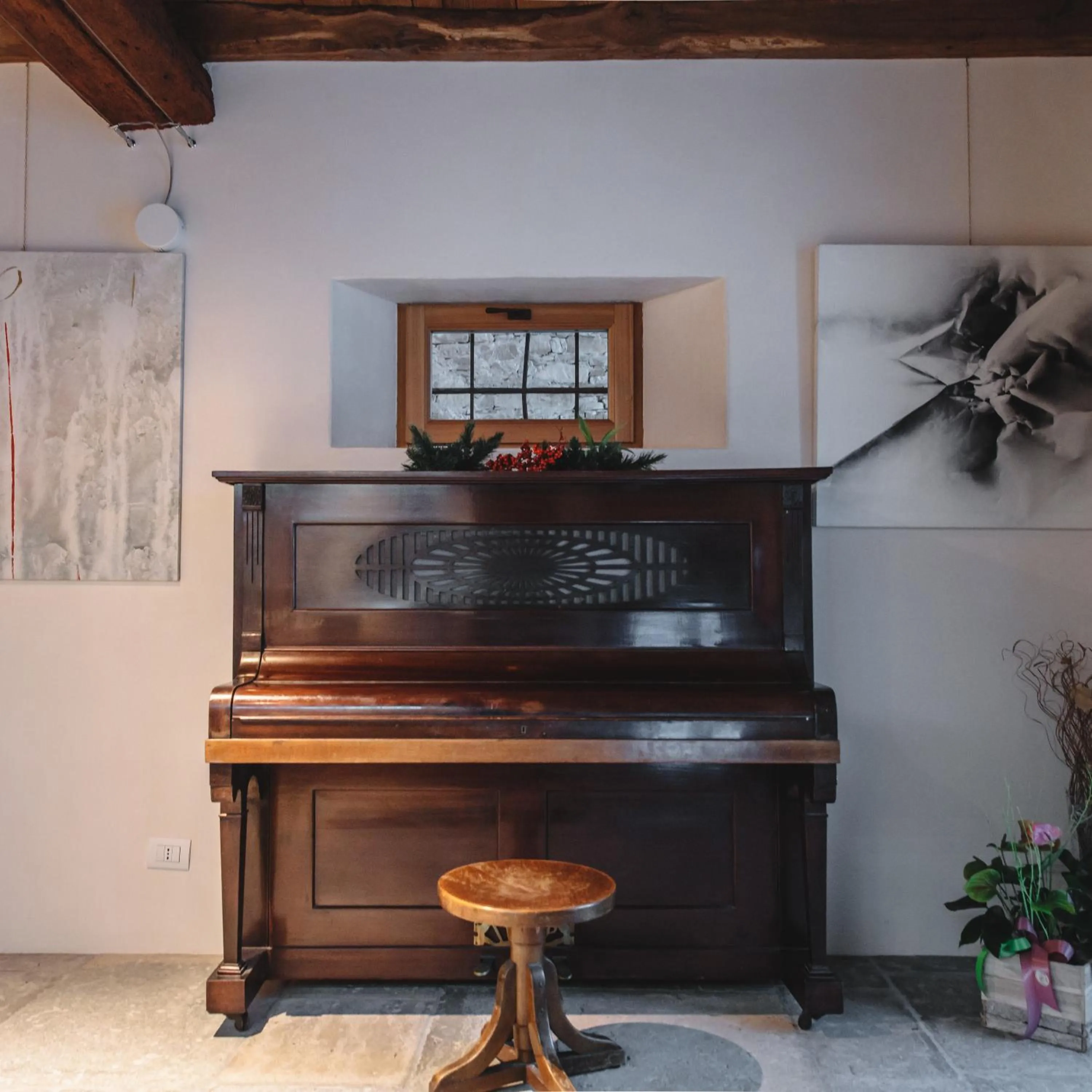 Communal lounge/ TV room in IL FONTEGO