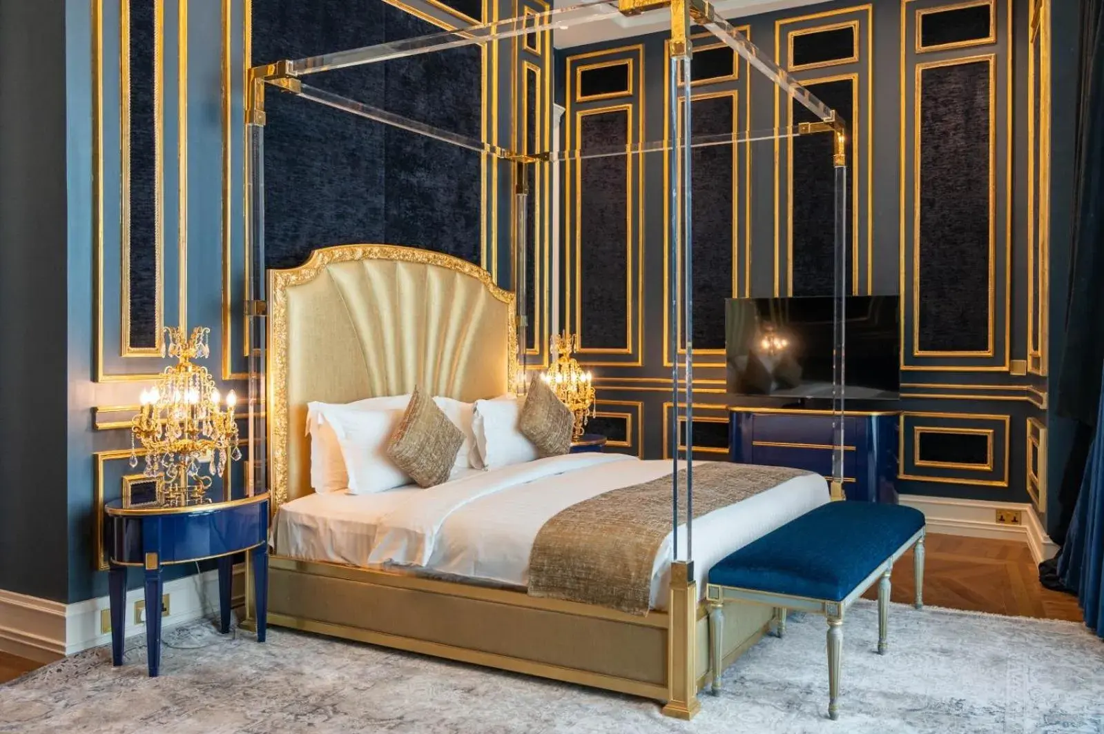 Bedroom, Bed in The Bentley Luxury Hotel & Suites Bedroom, Bed in The Bentley Luxury Hotel & Suites