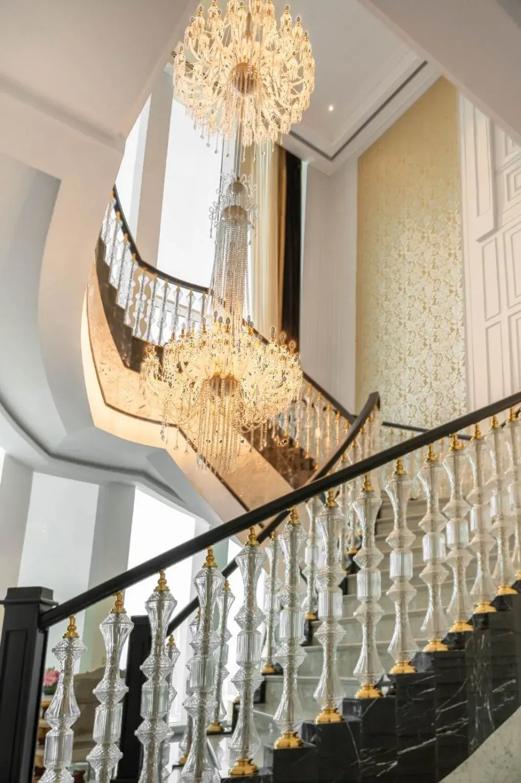 Inner courtyard view in The Bentley Luxury Hotel & Suites Inner courtyard view in The Bentley Luxury Hotel & Suites