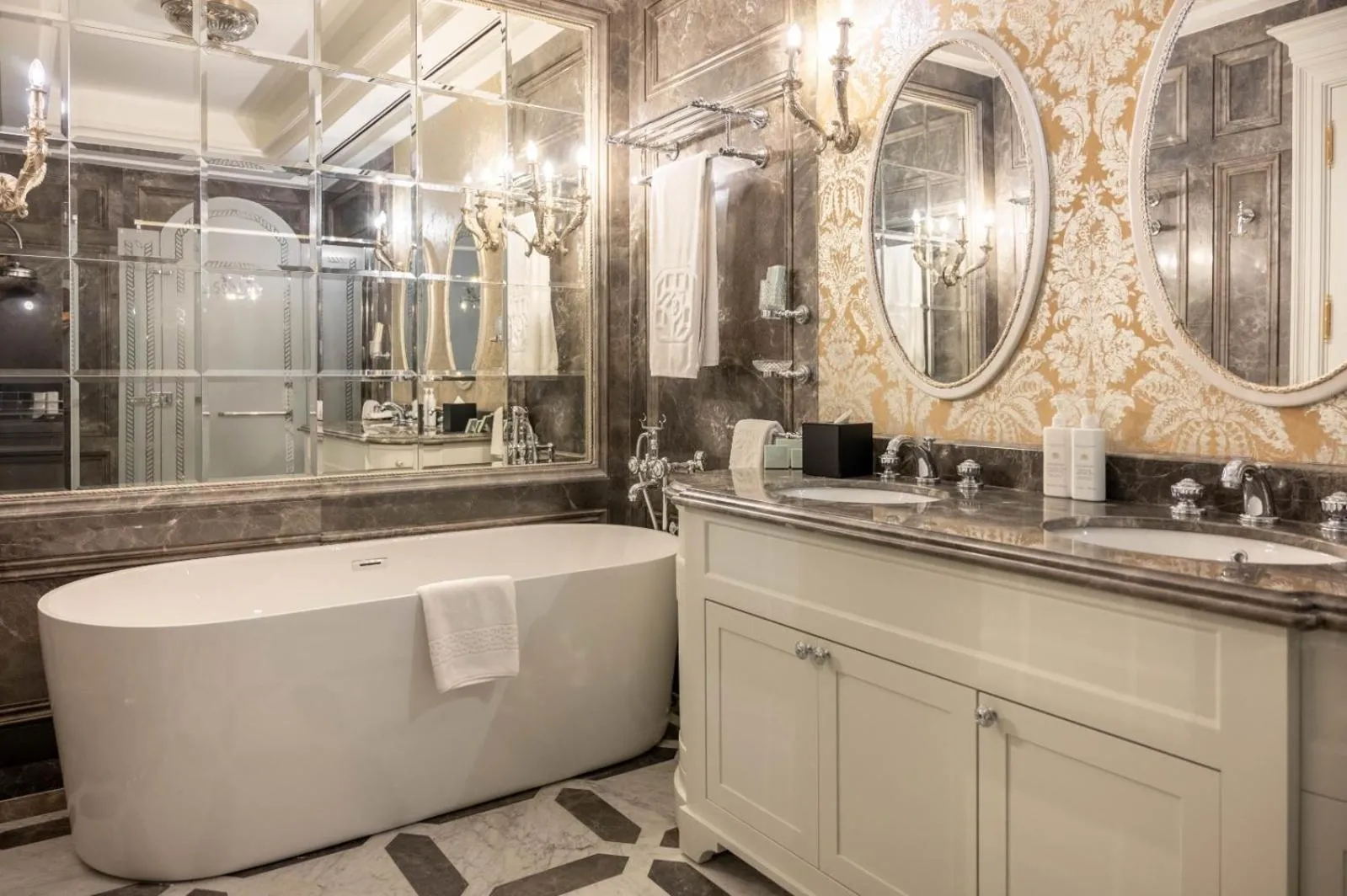 Bathroom in The Bentley Luxury Hotel & Suites