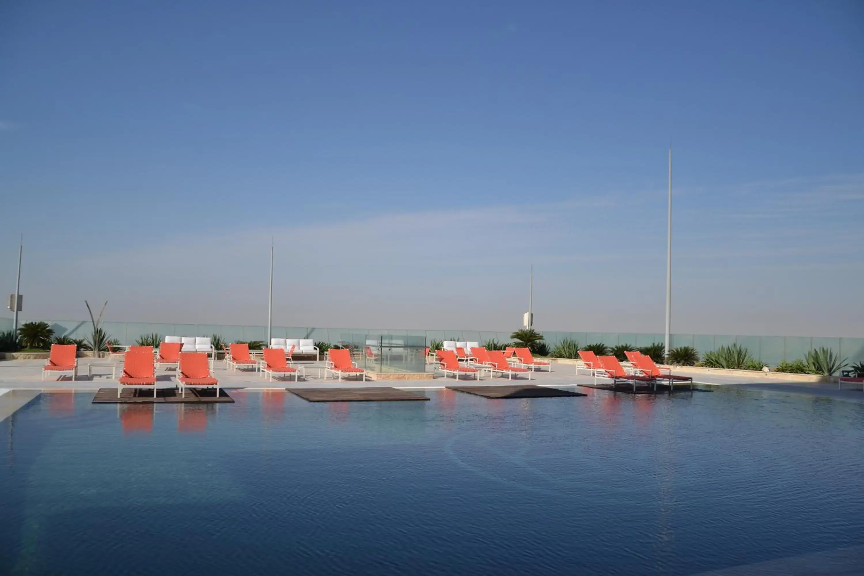 Swimming pool in The Bentley Luxury Hotel & Suites Swimming pool in The Bentley Luxury Hotel & Suites