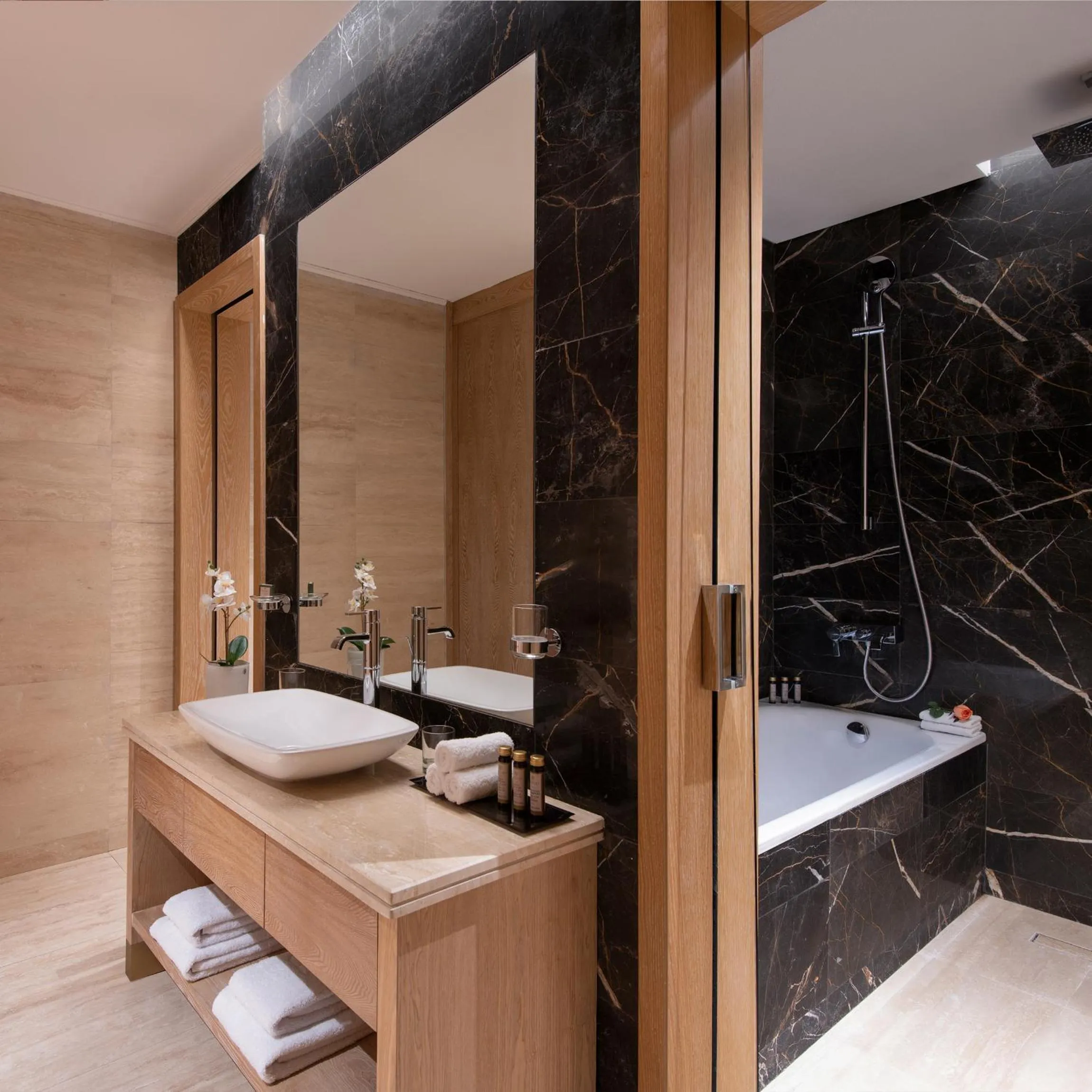 Bathroom in The Bentley Luxury Hotel & Suites