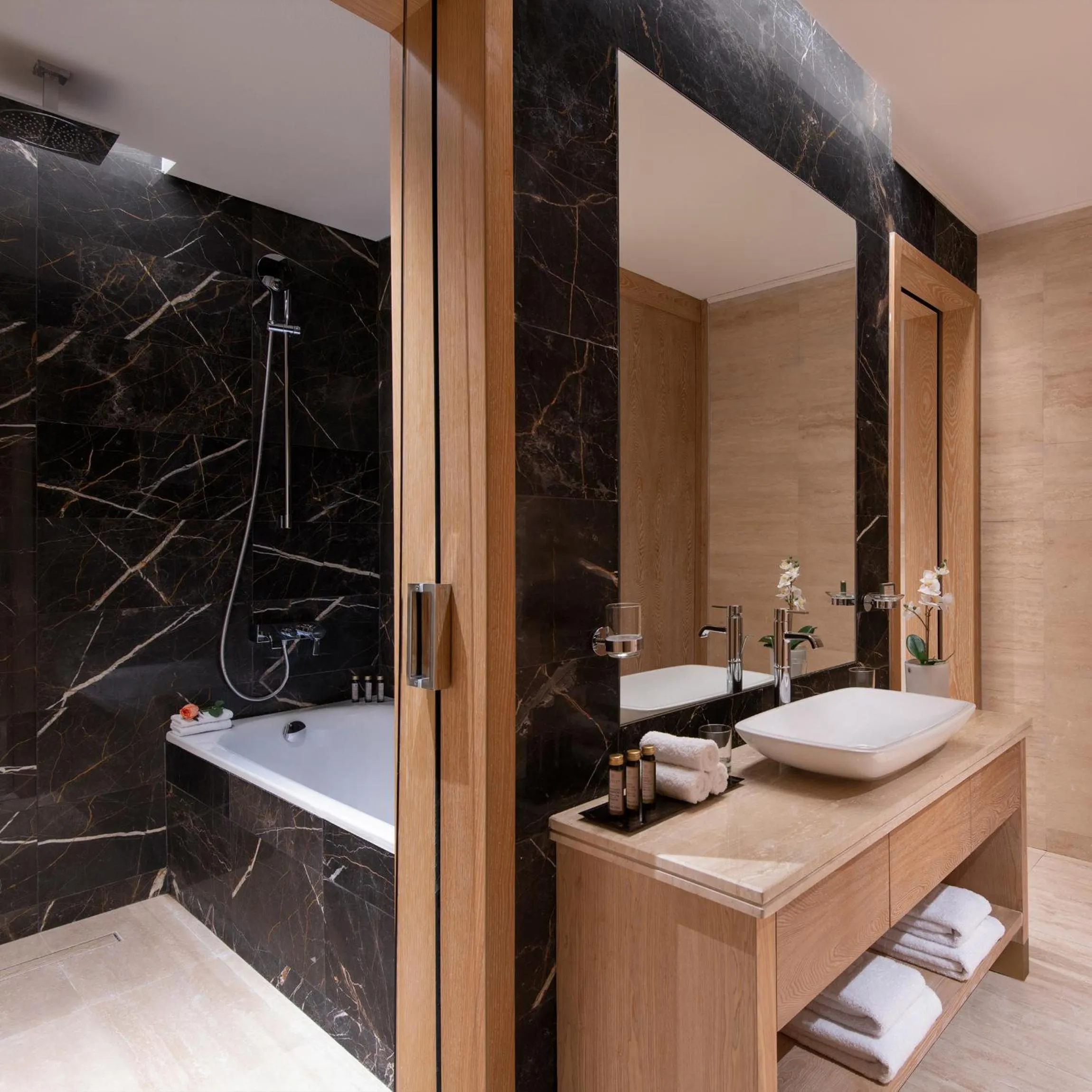 Bathroom in The Bentley Luxury Hotel & Suites