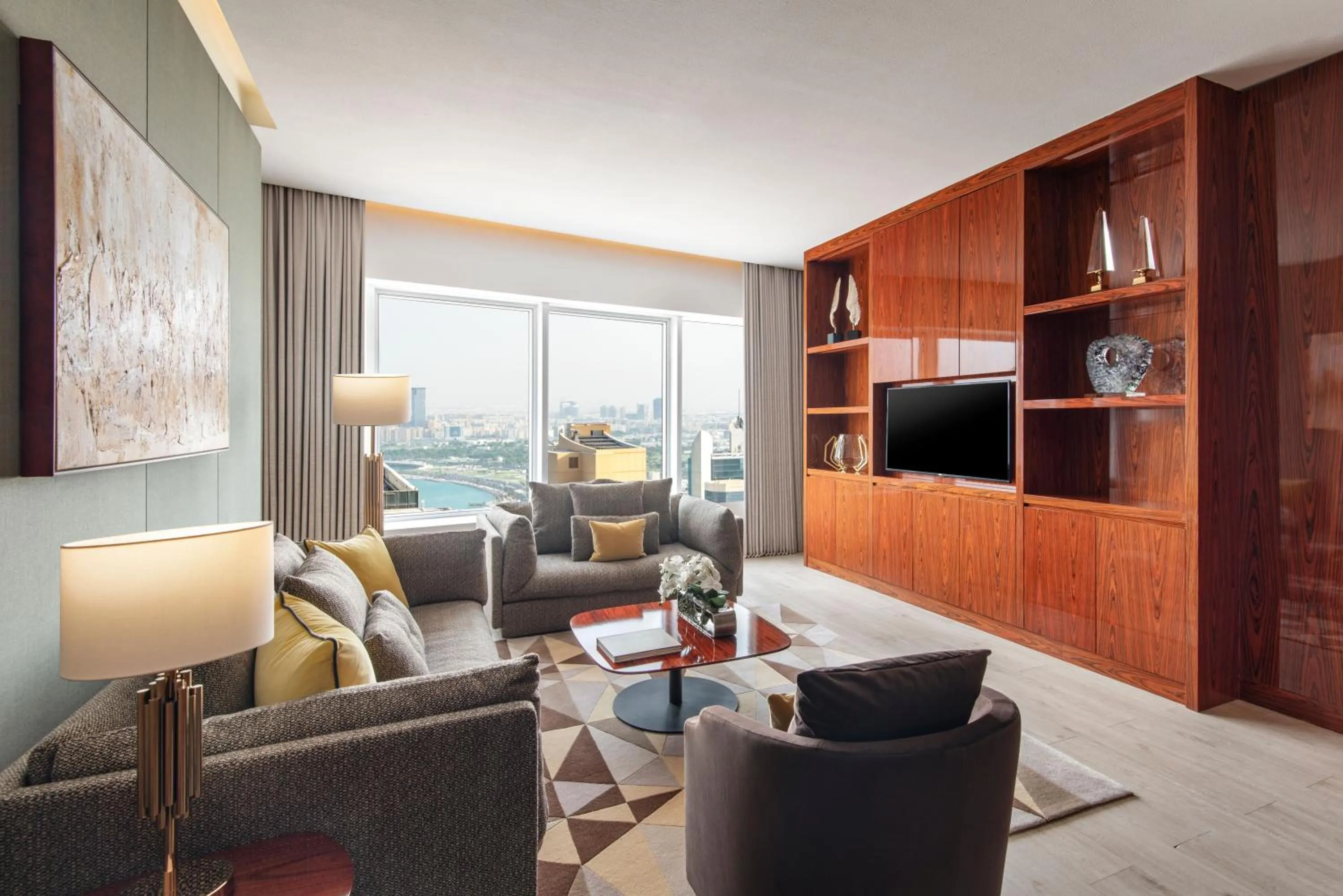 Living room in The Bentley Luxury Hotel & Suites