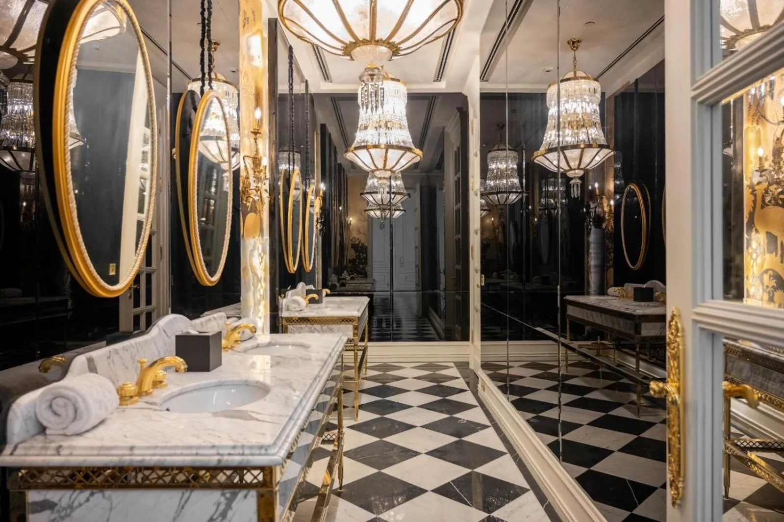 Bathroom in The Bentley Luxury Hotel & Suites